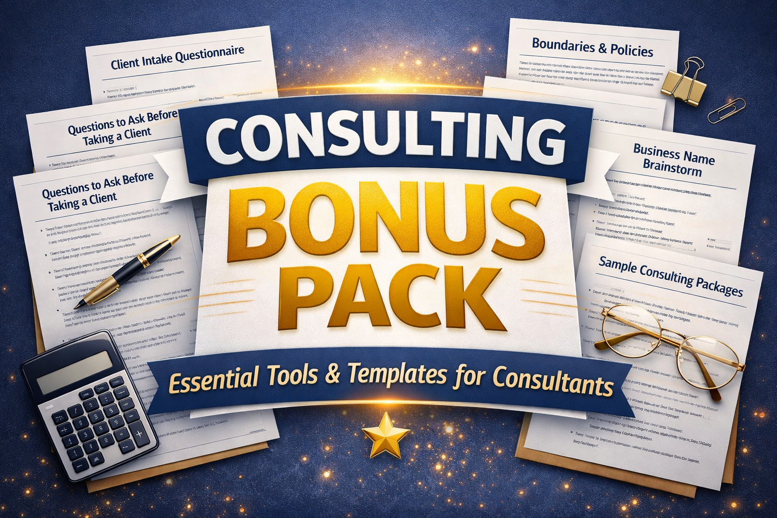 Consulting Bonus Resource Pack