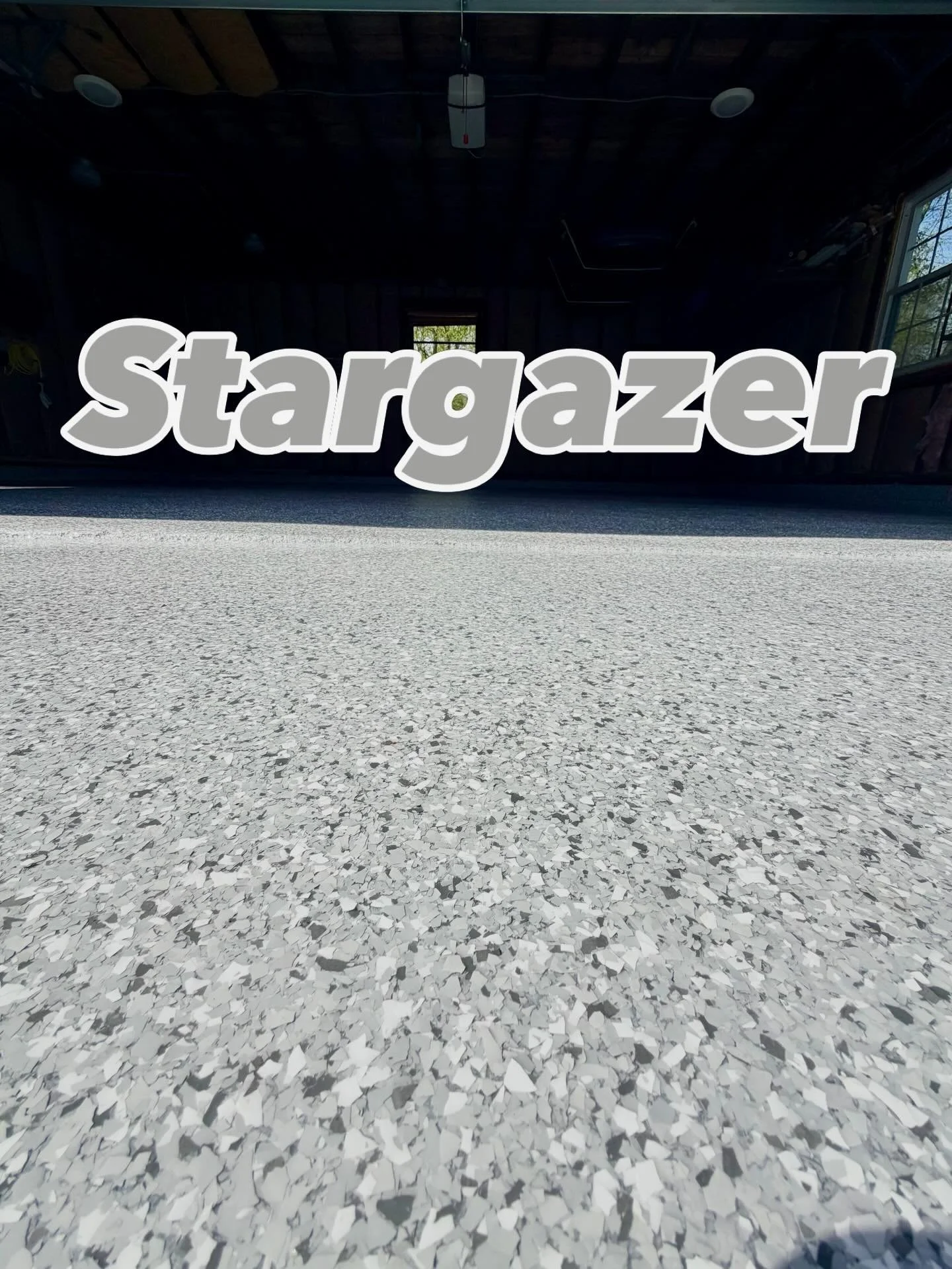 This floor was COOKED! Amazing transformation on this oversized 2 car garage. Unleveled cracks, pitting, and more cracks. We used all SIMIRON products for crack repair and coating. Stargazer flakes really brightened up this garage. Make sure to conta