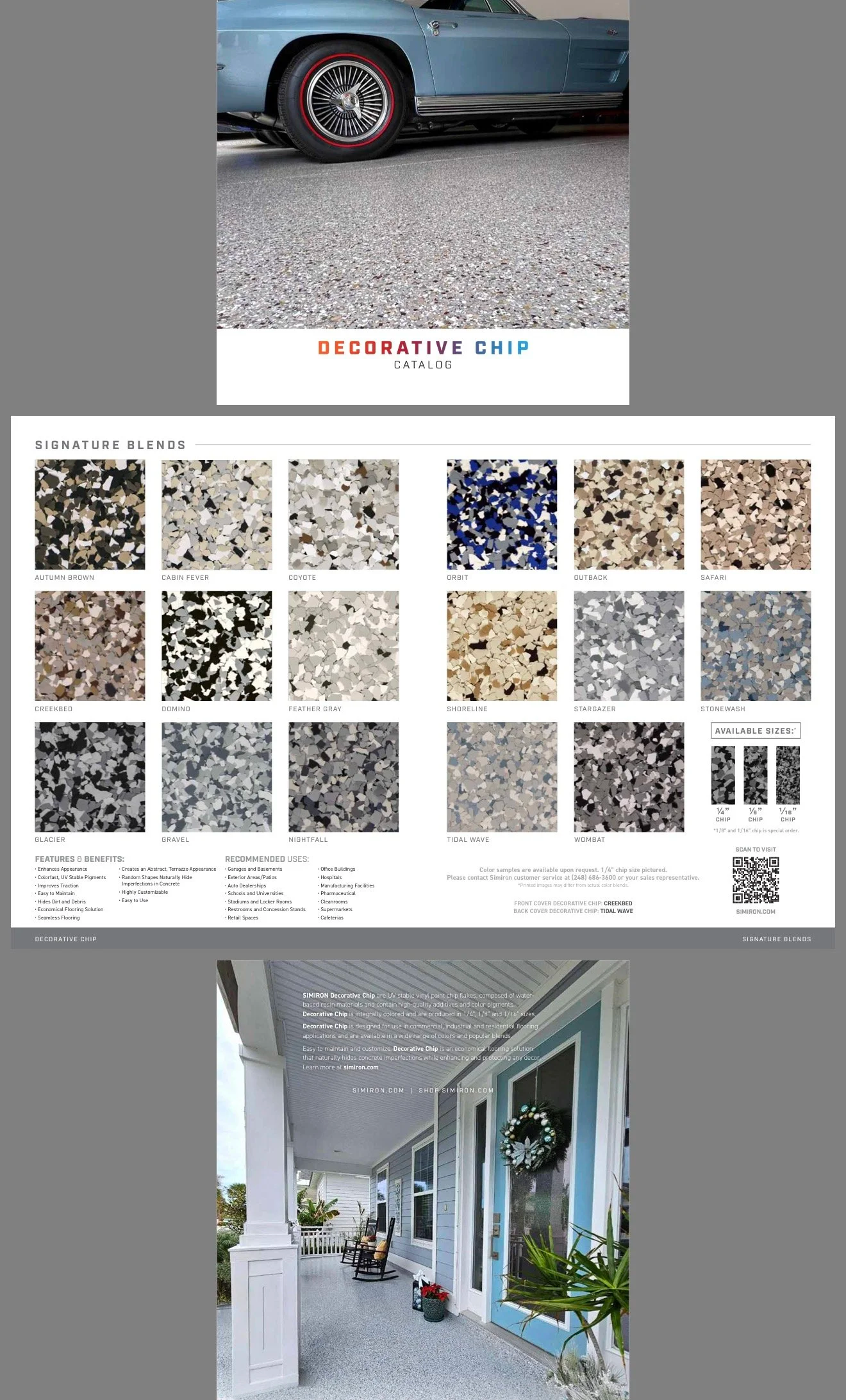 Decorative Flake System