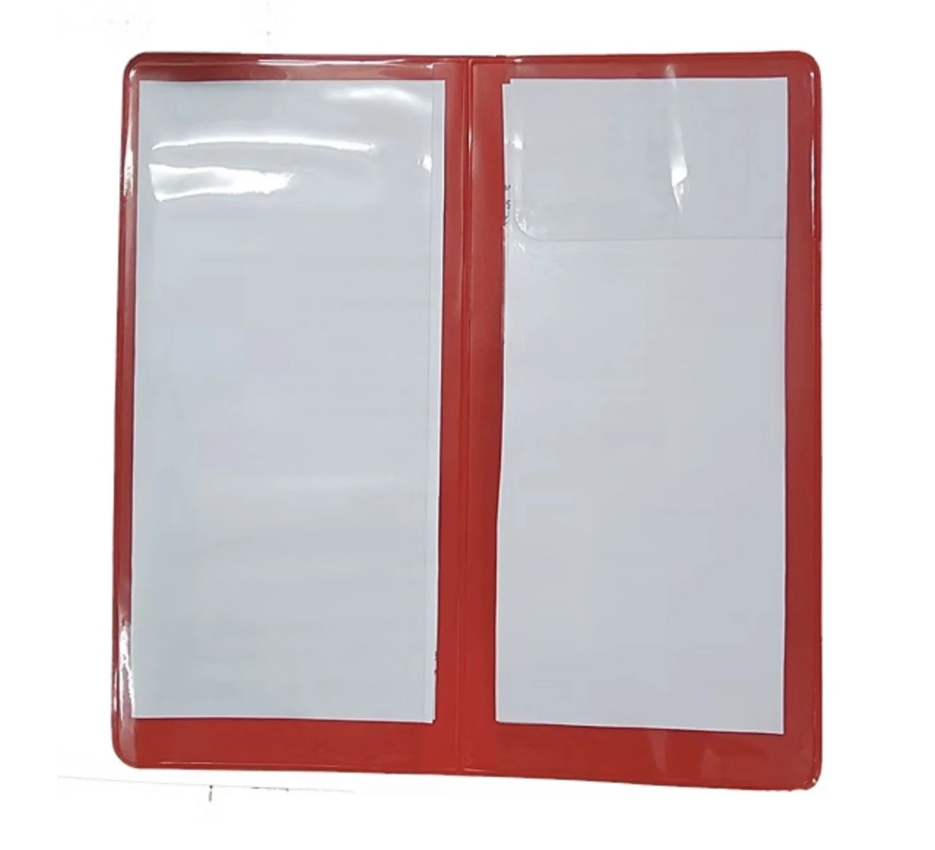 Double policy document holder