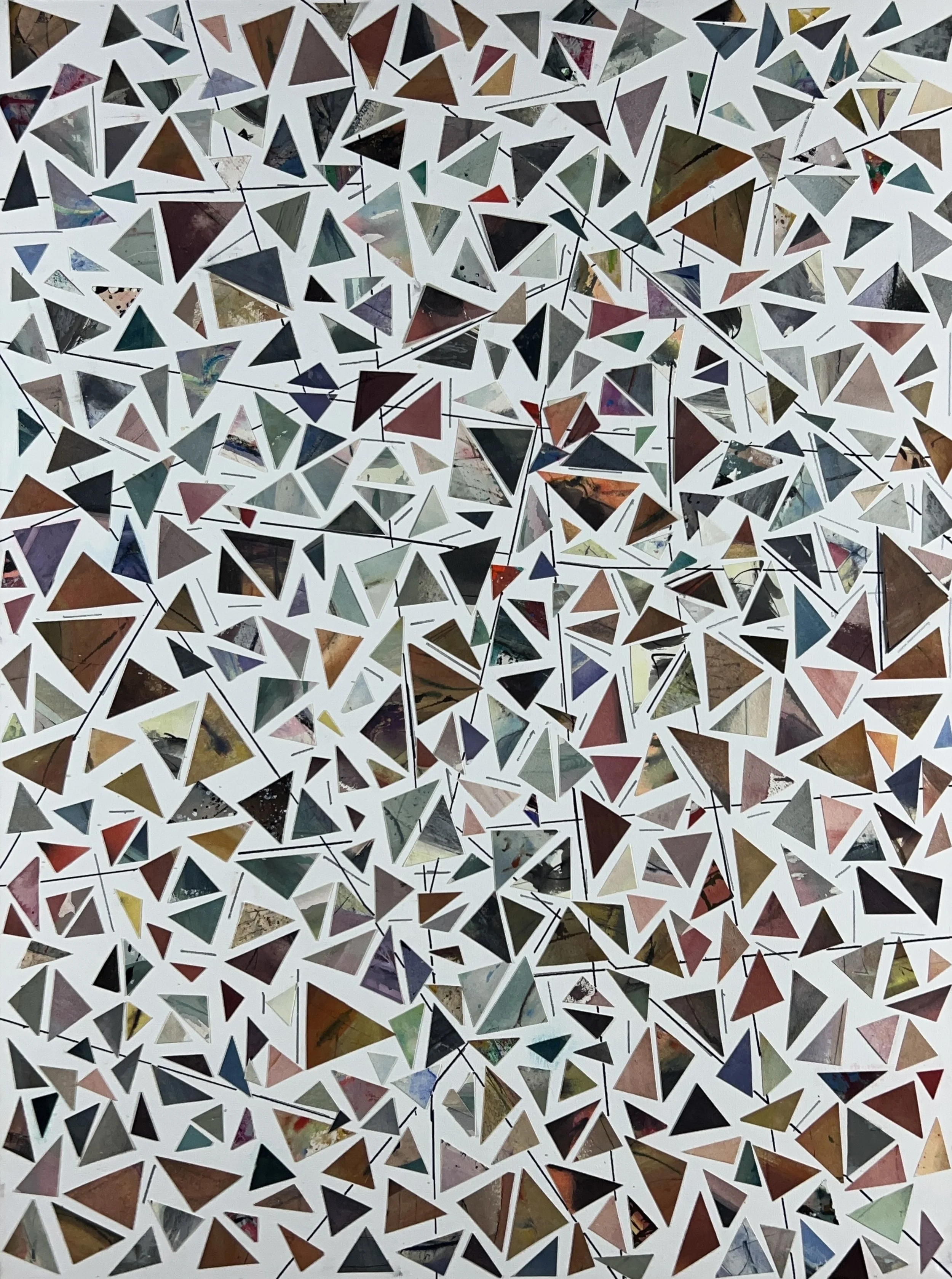Celebrate 5 • 48x38 mixed media on wood panel • $5,475
