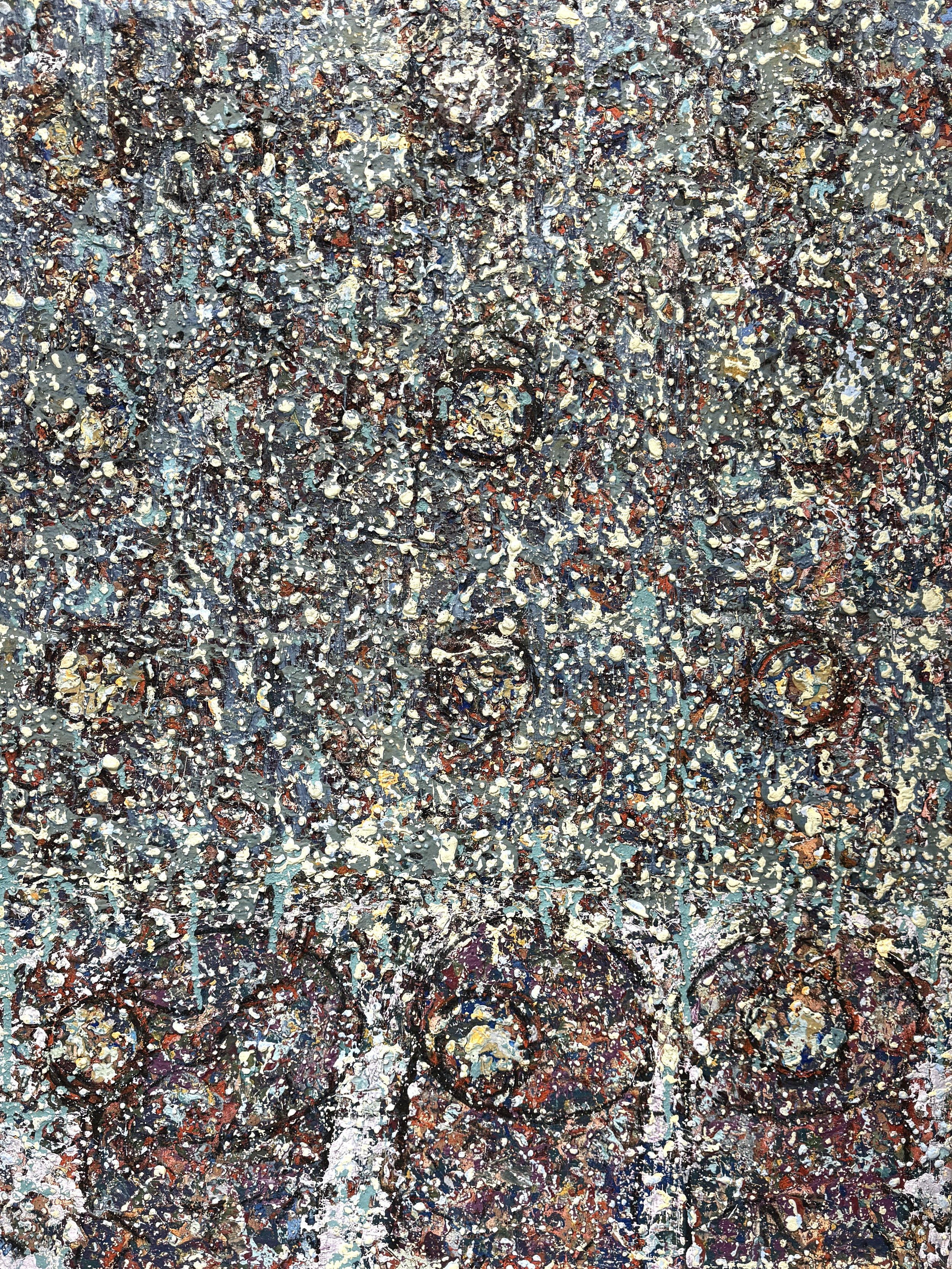 Heavy Texture 2 • 42x32 acrylic on canvas • $6,900
