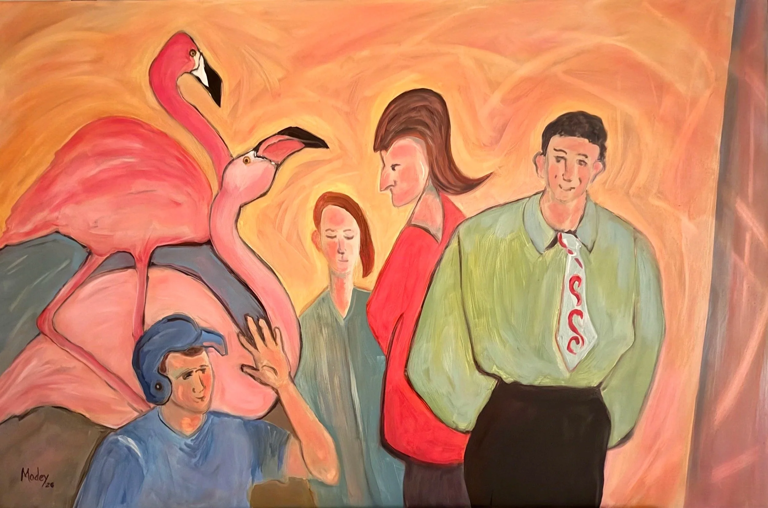 I Just Like the Shape, 24" x 36" Oil on panel, 2026