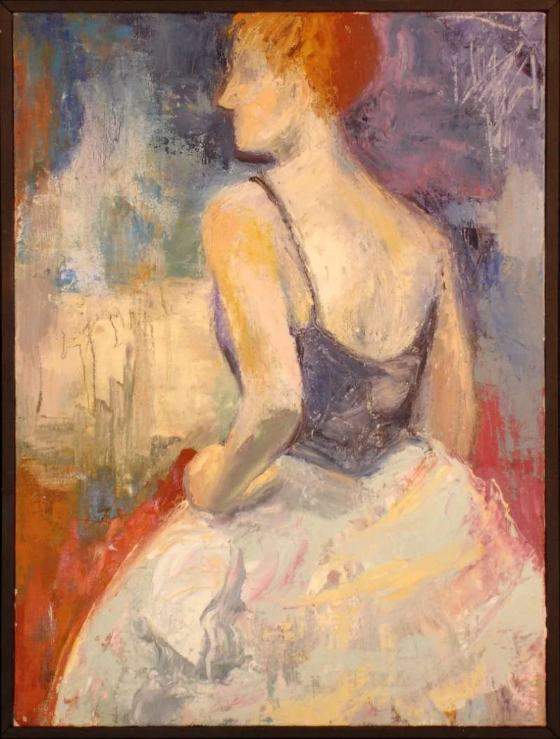 Dancer, 16" x 12", Oil on canvas, 2004