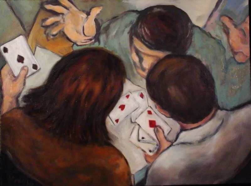 
Ace of Spades, 18" x 24", Oil on canvas, 2006