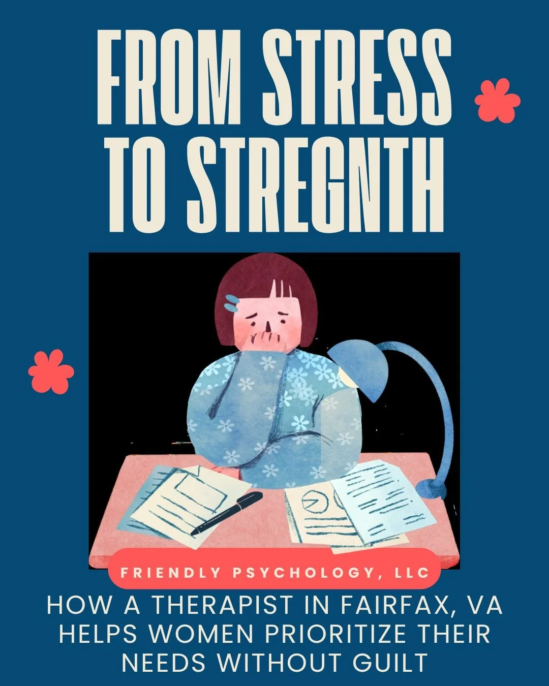 From Stress to Strength: How a Therapist in Fairfax, VA Helps Women Prioritize Their Needs Without Guilt