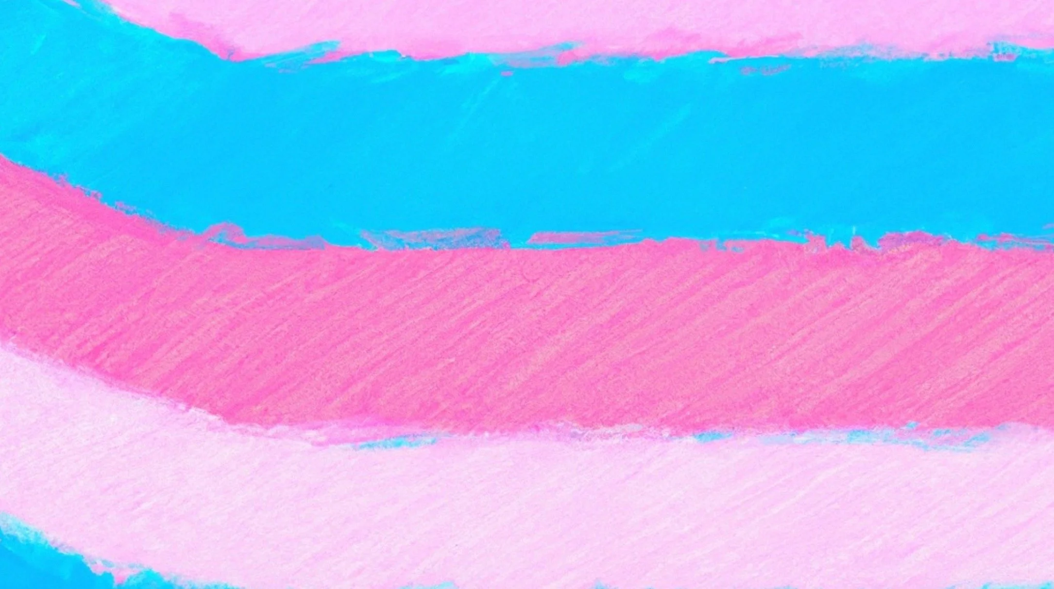 abstract drawing of a trans flag