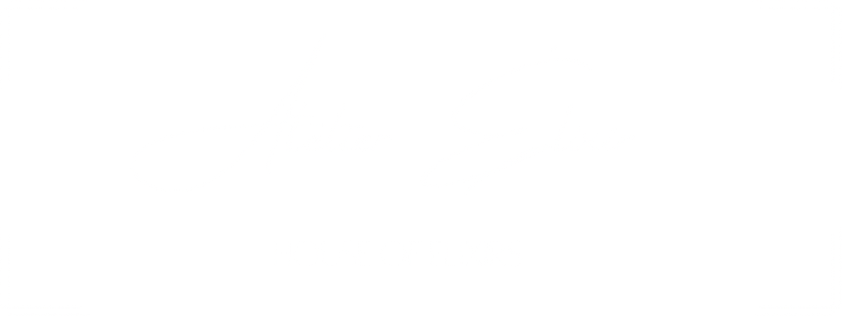 Black background with white cursive text that reads 'Atelier Elixir' at the top and 'HOUSE OF ELIXIRS' below, with a decorative white border.