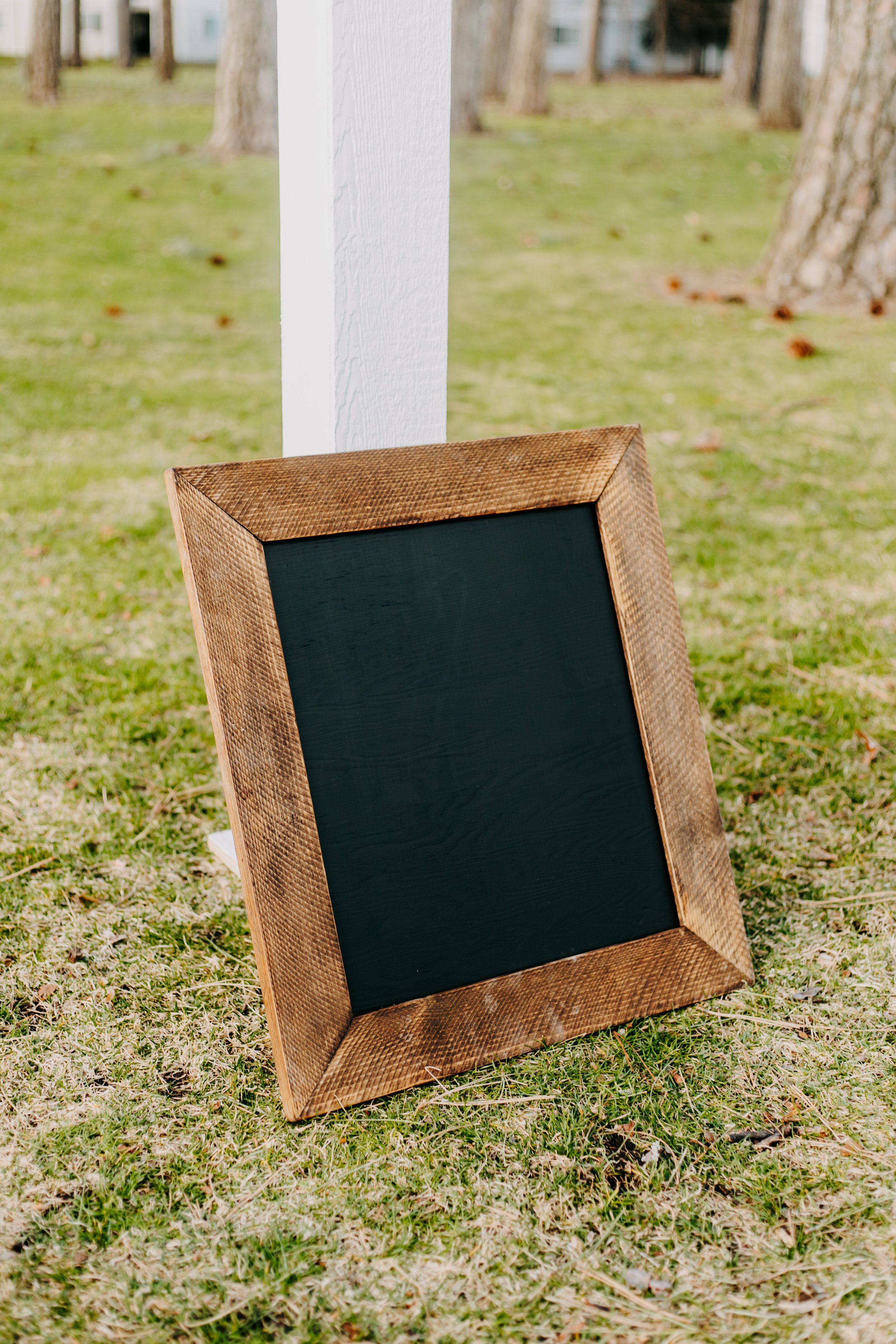 Small Rustic Framed Chalkboard Sign
