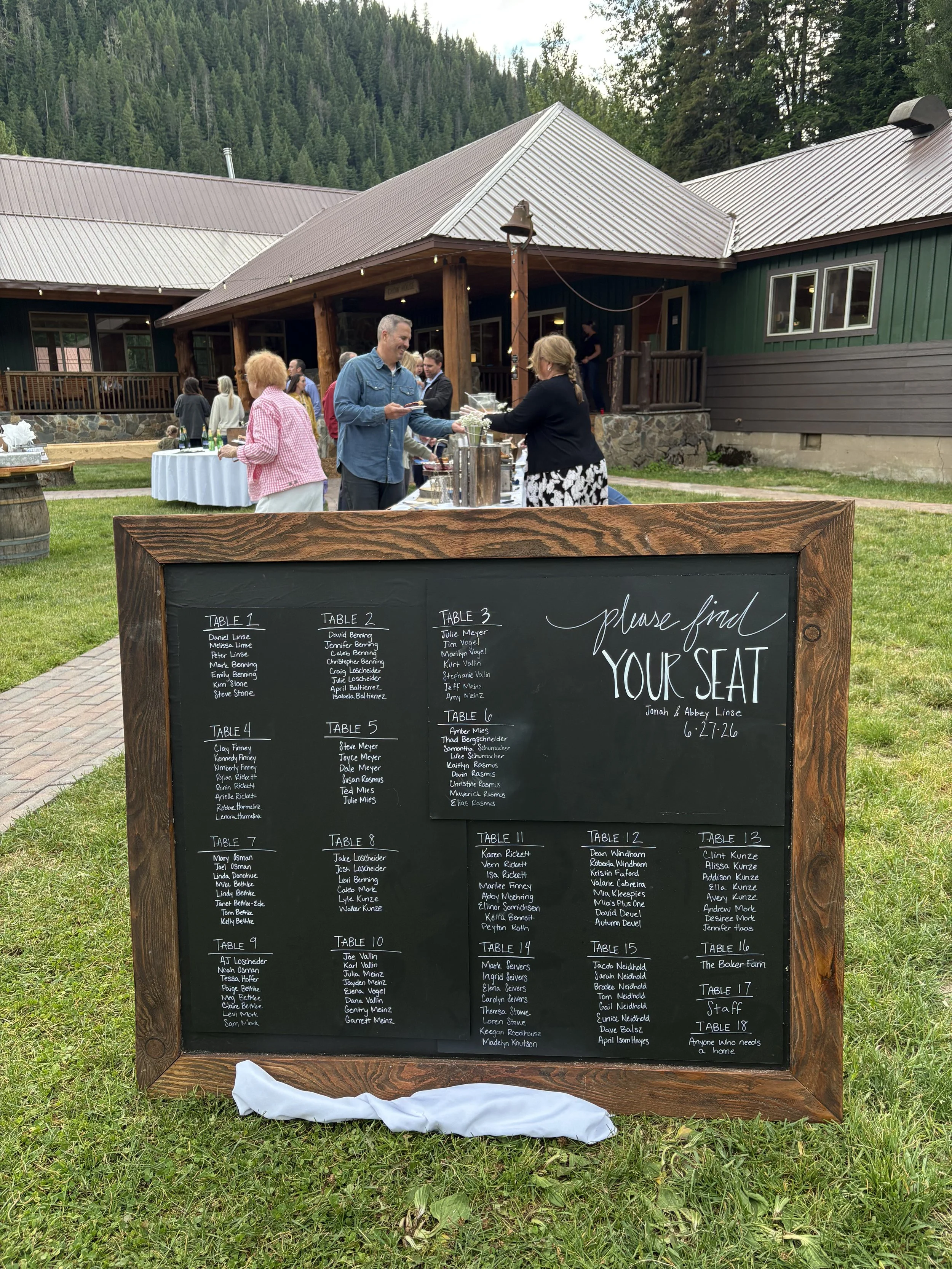 Custom Lettering for 1 Chalkboard Sign