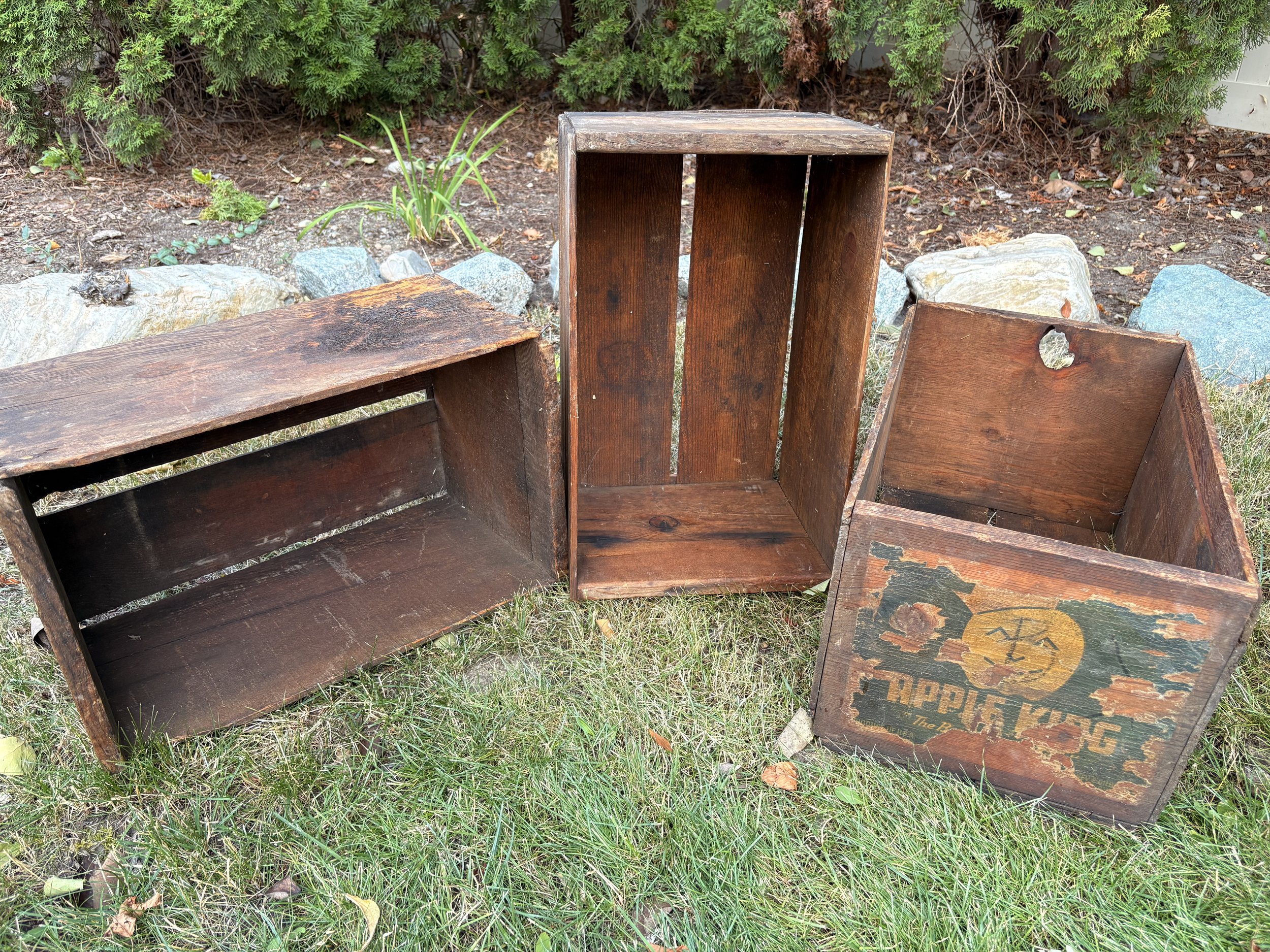 Rustic Wooden Boxes