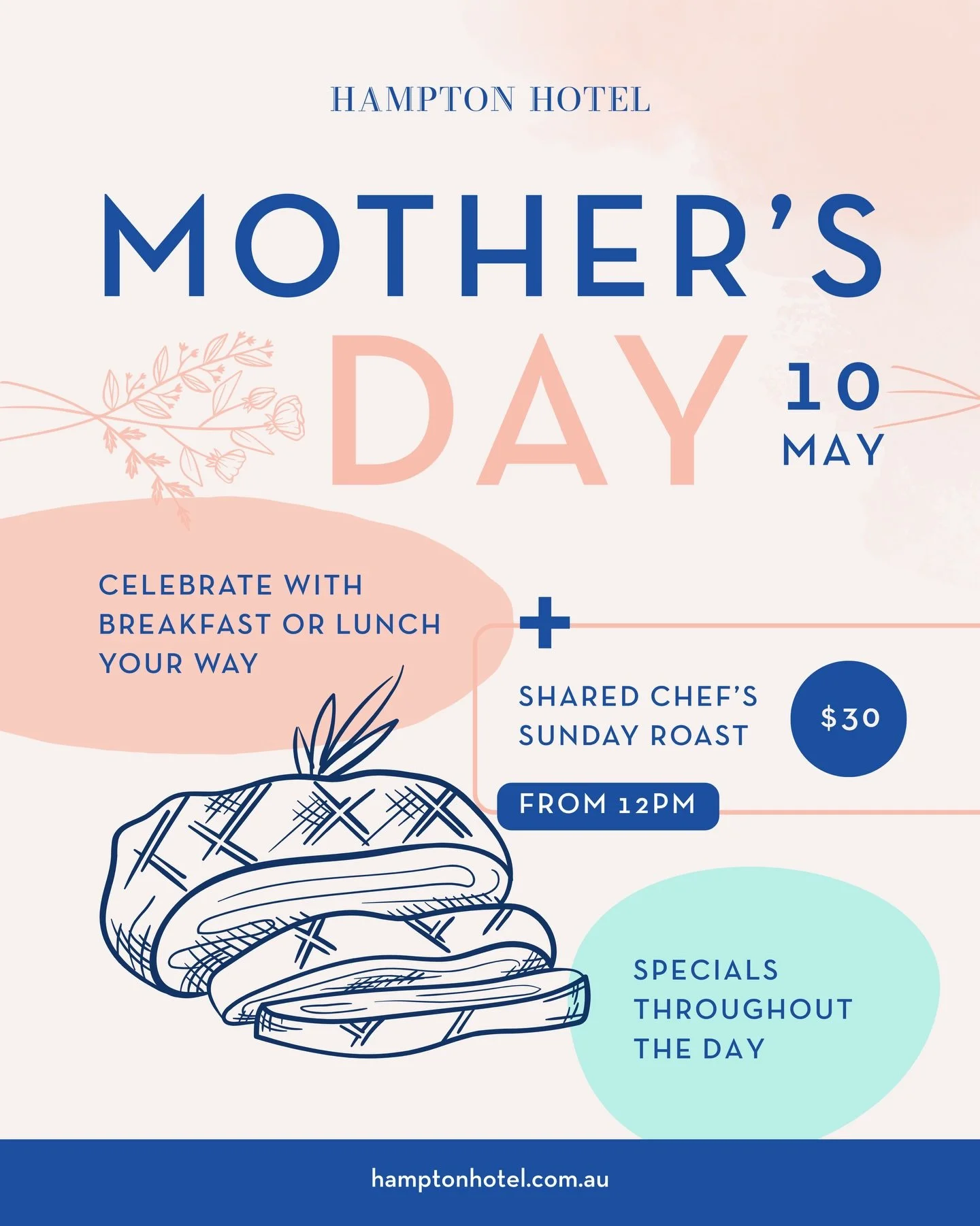 This Mother&rsquo;s Day, join us for a full day of dining, from a relaxed breakfast through to long lunches and shared moments at the table.

Start your morning with a classic Melbourne breakfast, with our full &agrave; la carte menu available alongs