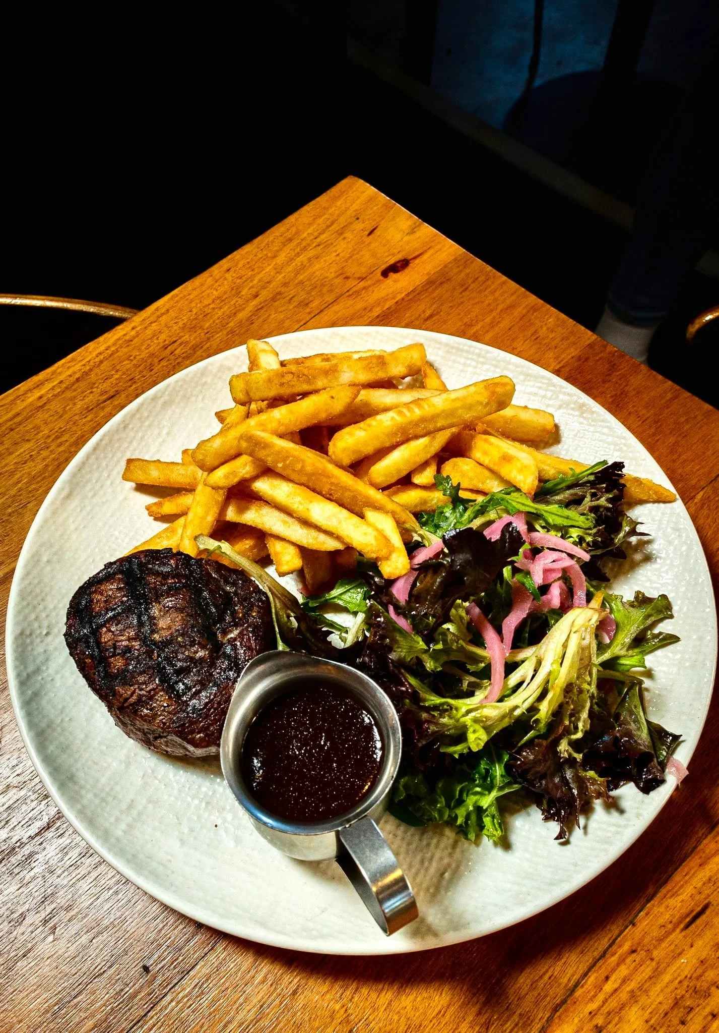 Tomorrow&rsquo;s looking a whole lot better thanks to our Steak Night.

From 5pm on Mondays, treat yourself to our $25 eye porterhouse or $35 eye fillet, cooked just the way you like it and served with beer battered chips and salad.

Start the aftern