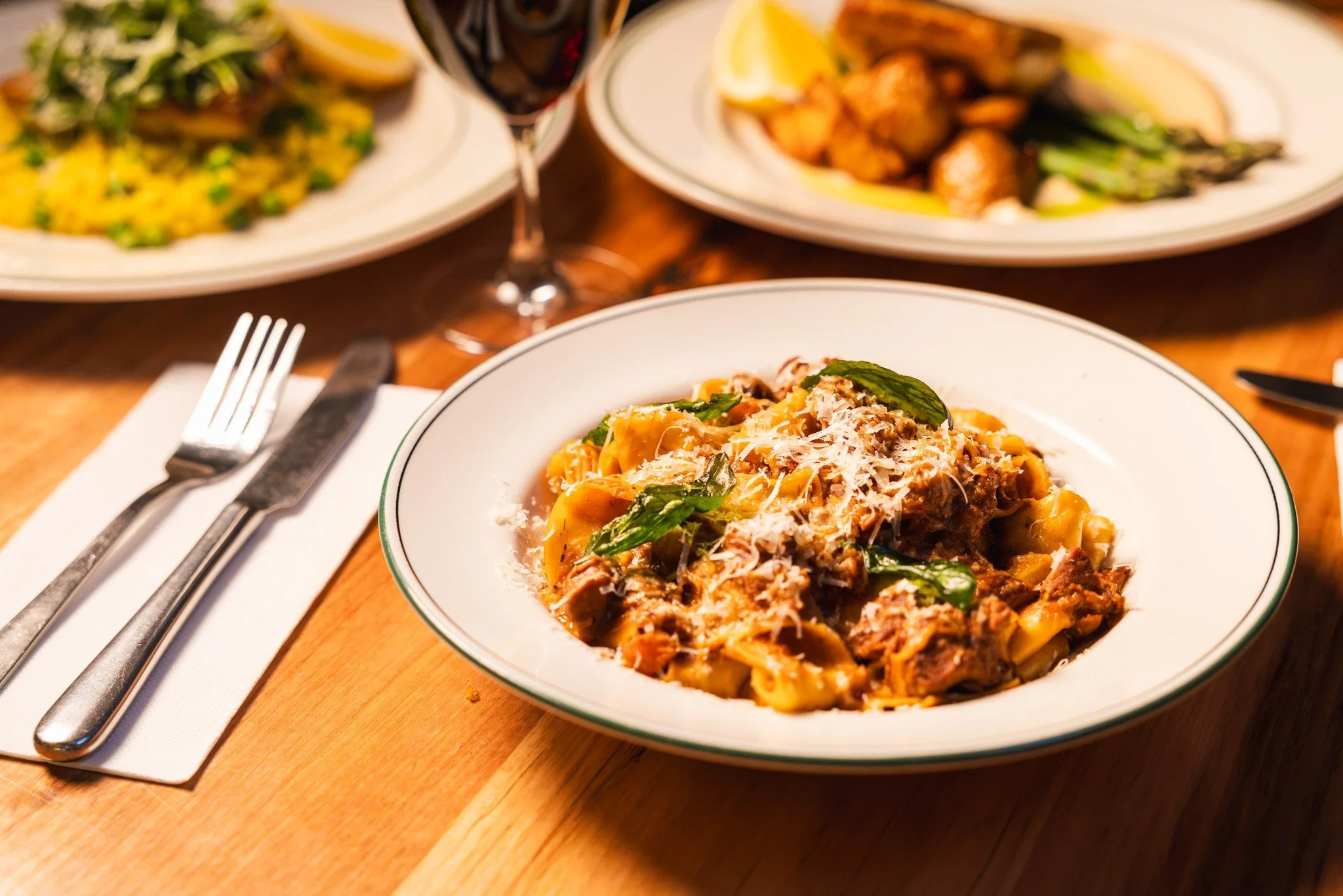 Our new menu has landed, with fresh spring flavours and plenty of new dishes to work your way through. And if you live or work in 3188, Wednesday is a particularly good time to try them.

Join us for Happy Hour from 3-6pm; then from 5pm, it&rsquo;s L