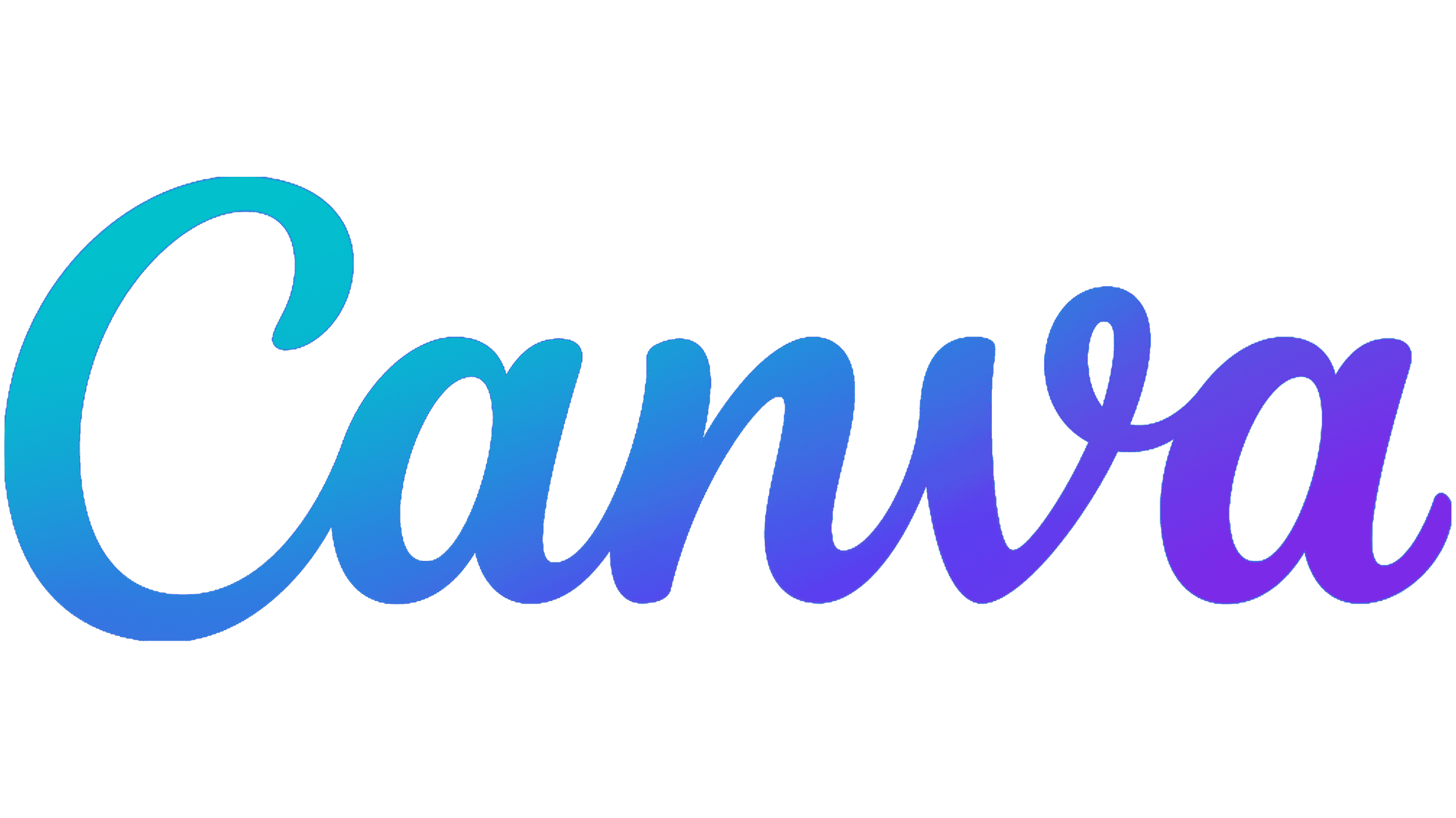 The word 'Cansu' written in a blue-to-purple gradient cursive font.