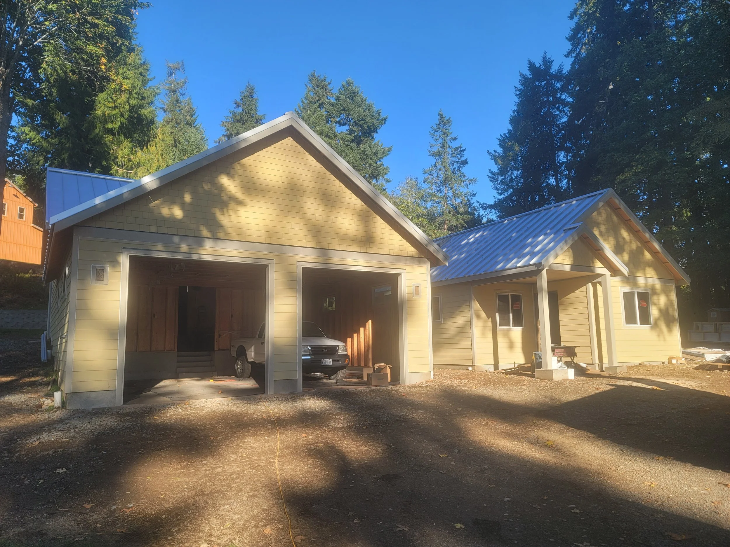 DADU + Garage Construction Shelton, WA