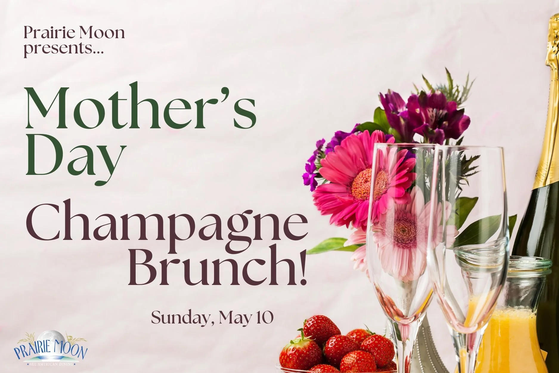 MOTHER’S DAY BRUNCH, in EVANSTON