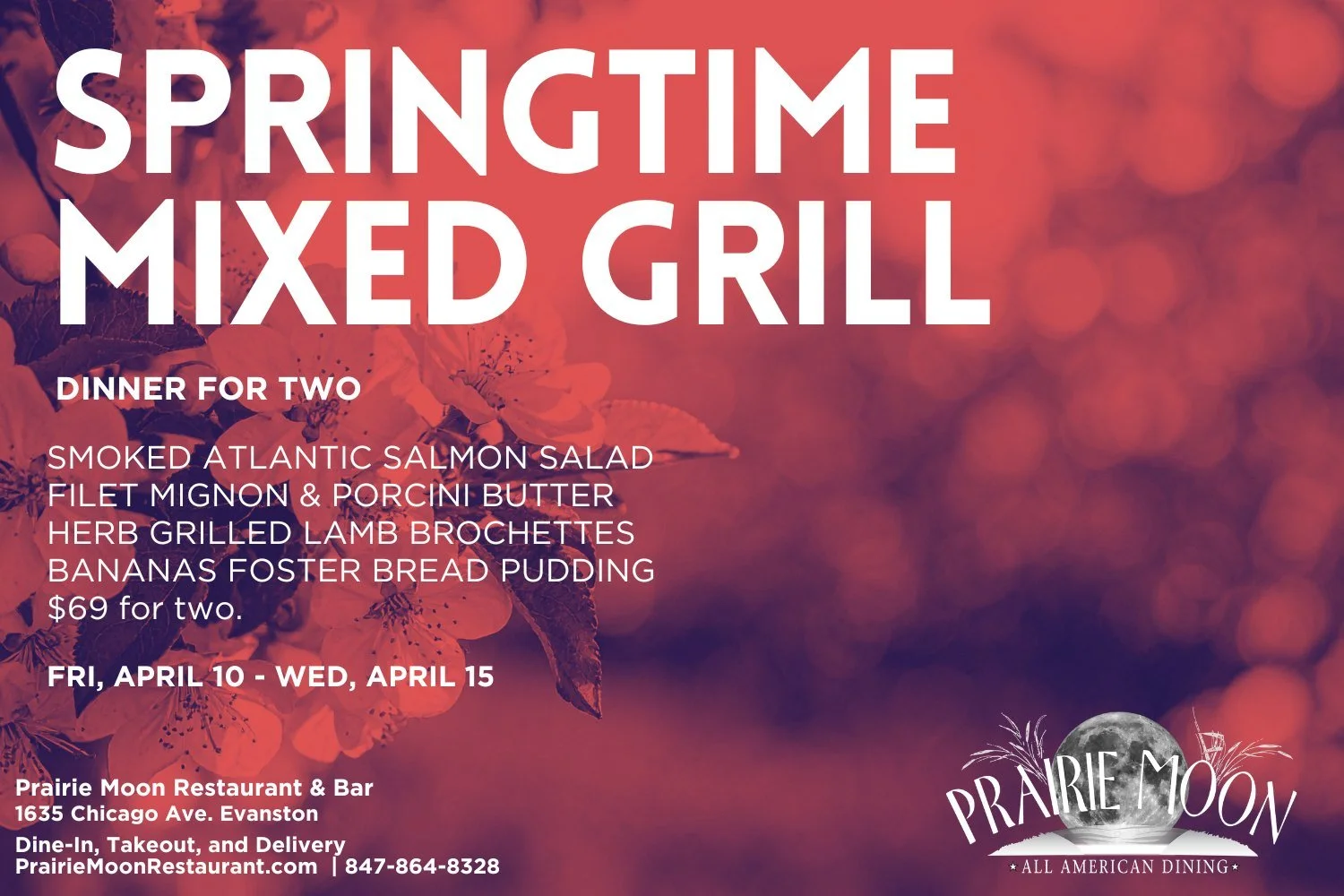 DINNER FOR TWO: Springtime Mixed Grill