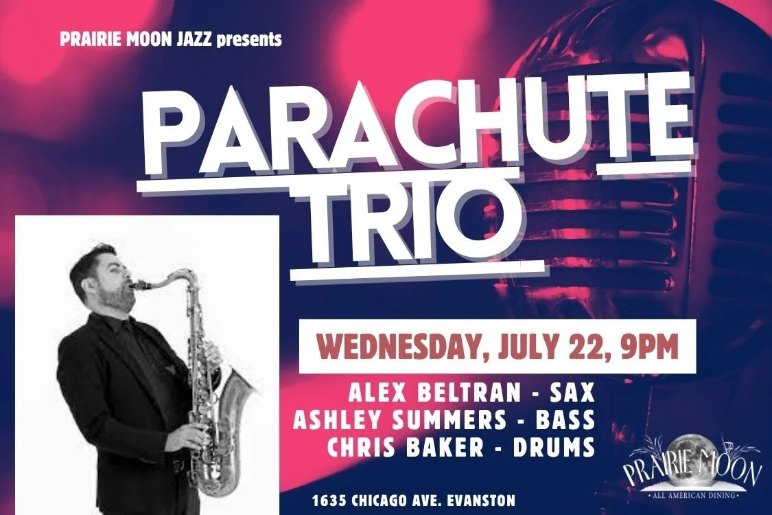 LIVE JAZZ EVANSTON, Parachute Trio&nbsp;