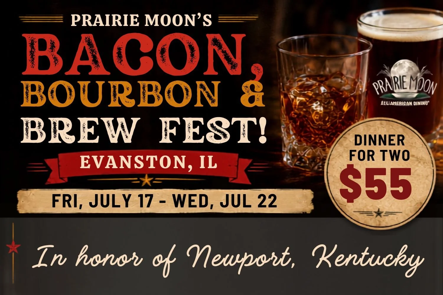 Dinner for Two: Bacon, Bourbon, Brewfest