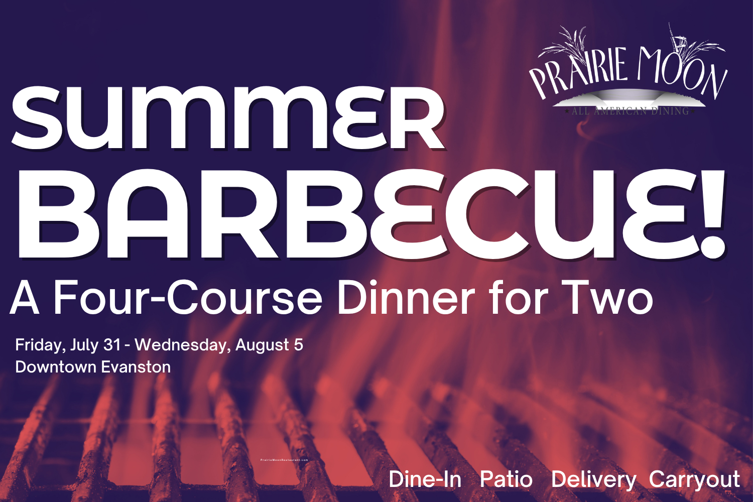 Dinner for Two: Summer Barbecue in Evanston 