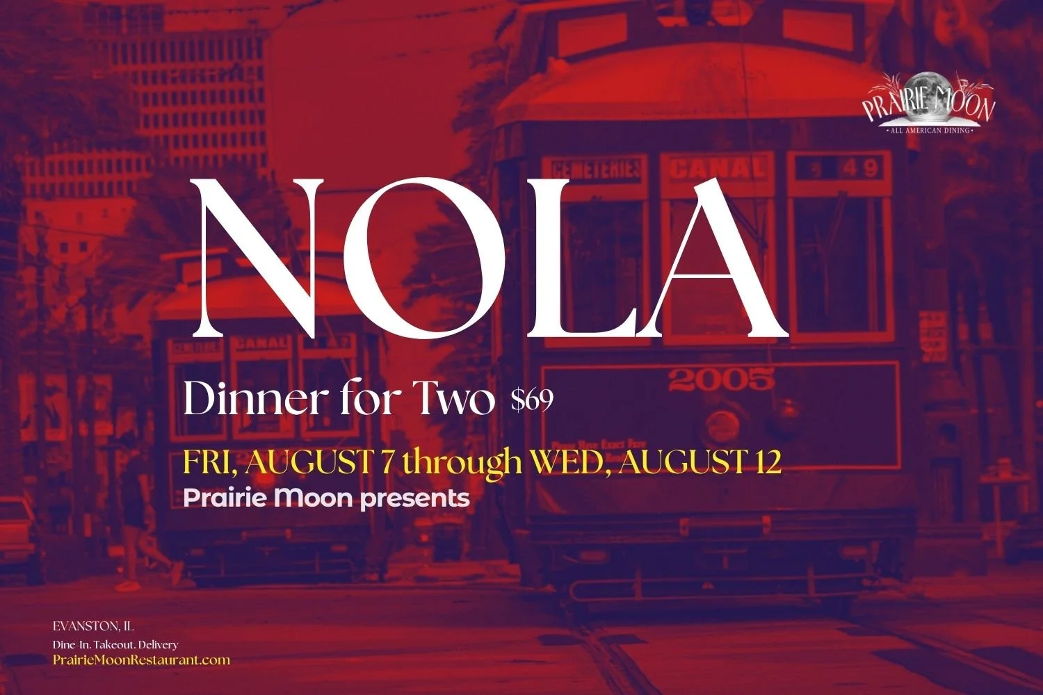 Dinner for Two: NOLA Surf &amp; Turf in Evanston