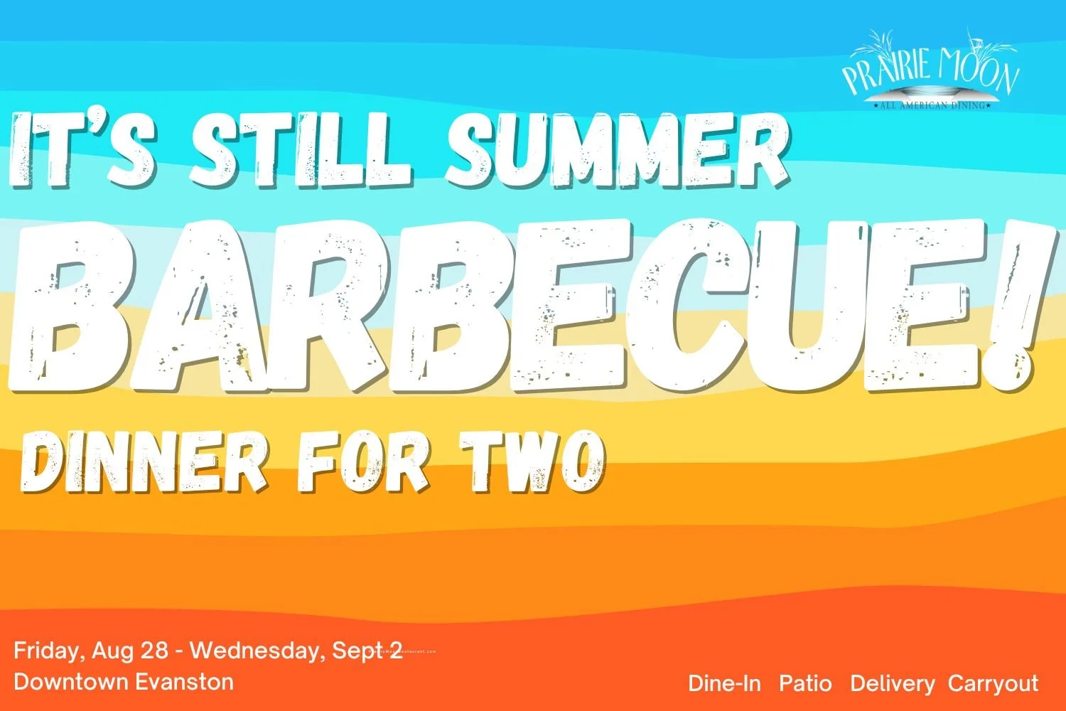 Dinner for Two: Still Summer Barbecue- Moon’s Greatest Hits