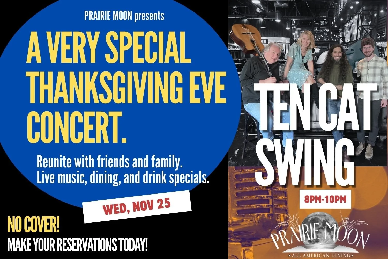Special Thanksgiving Eve Concert in Evanston