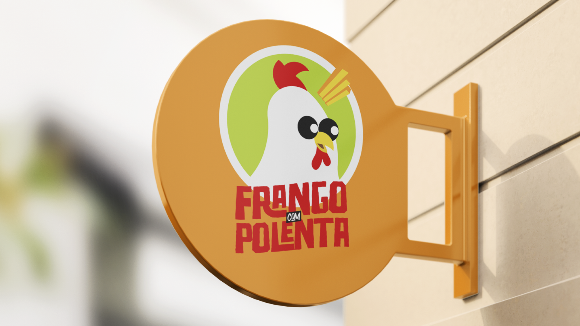 Frango com Polenta