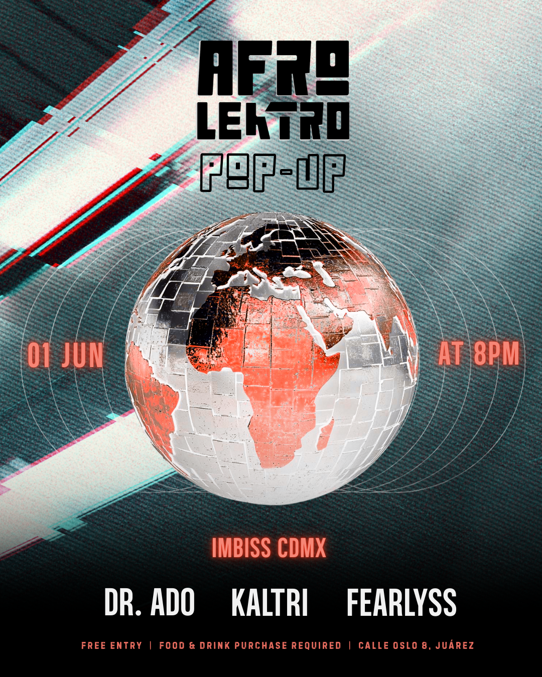 AfroLektro Poster IMBISS - Soleza Sounds