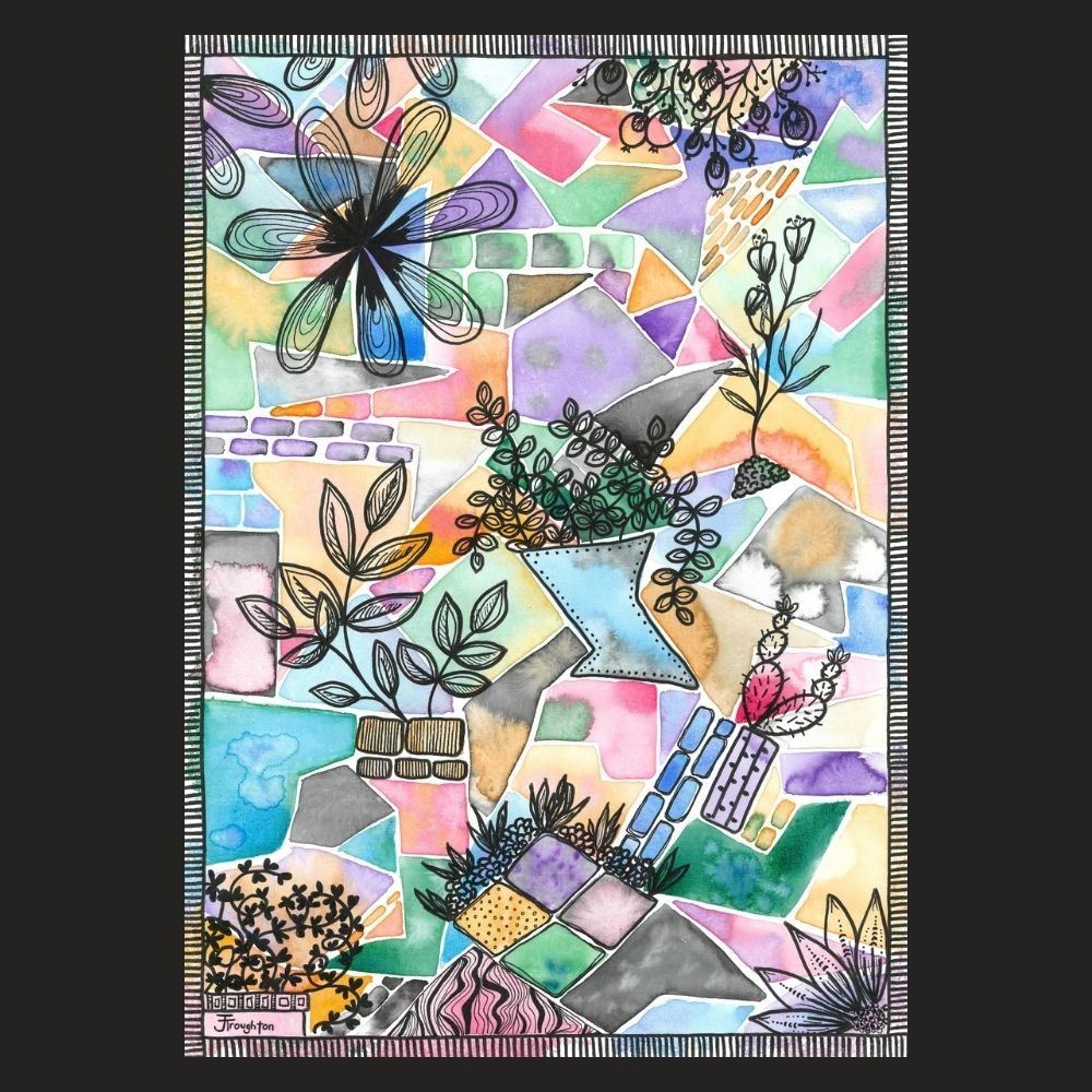 Print - "Sweetie graffiti" (A5)