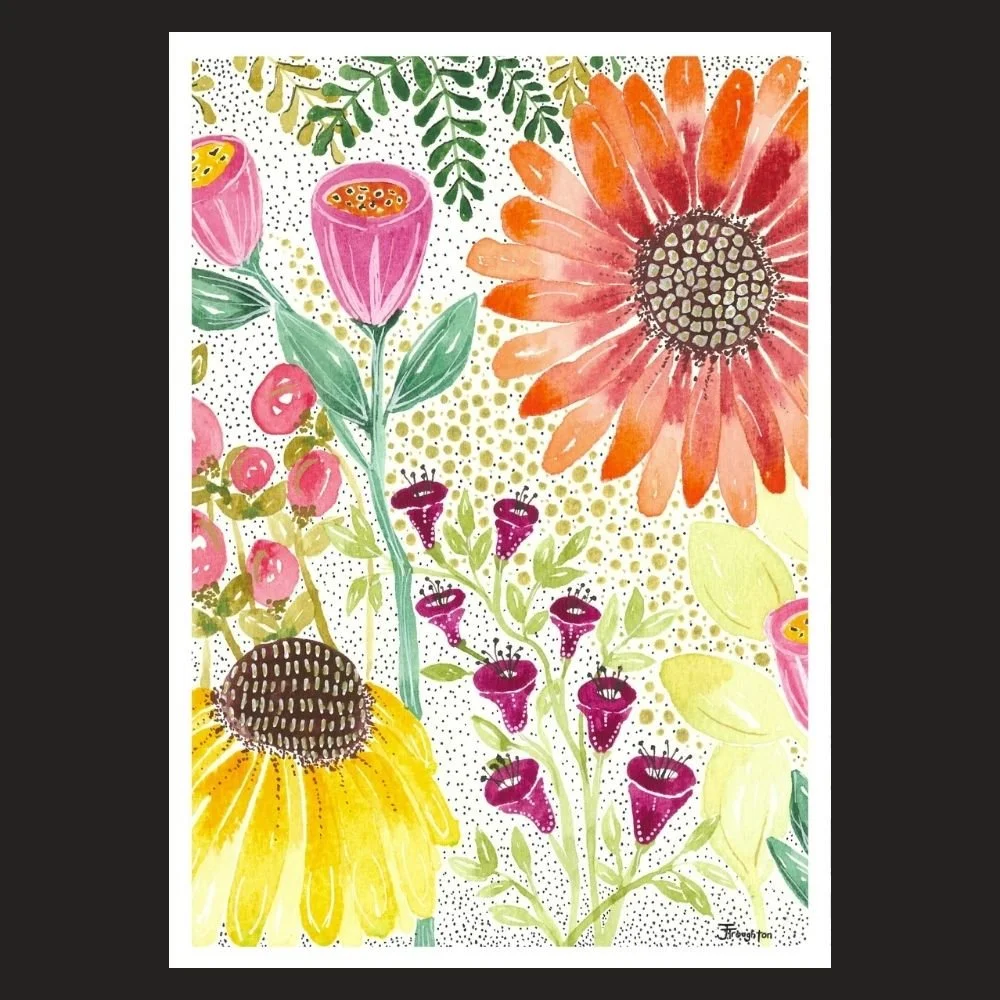 Print - "Bold as brass" (A5)