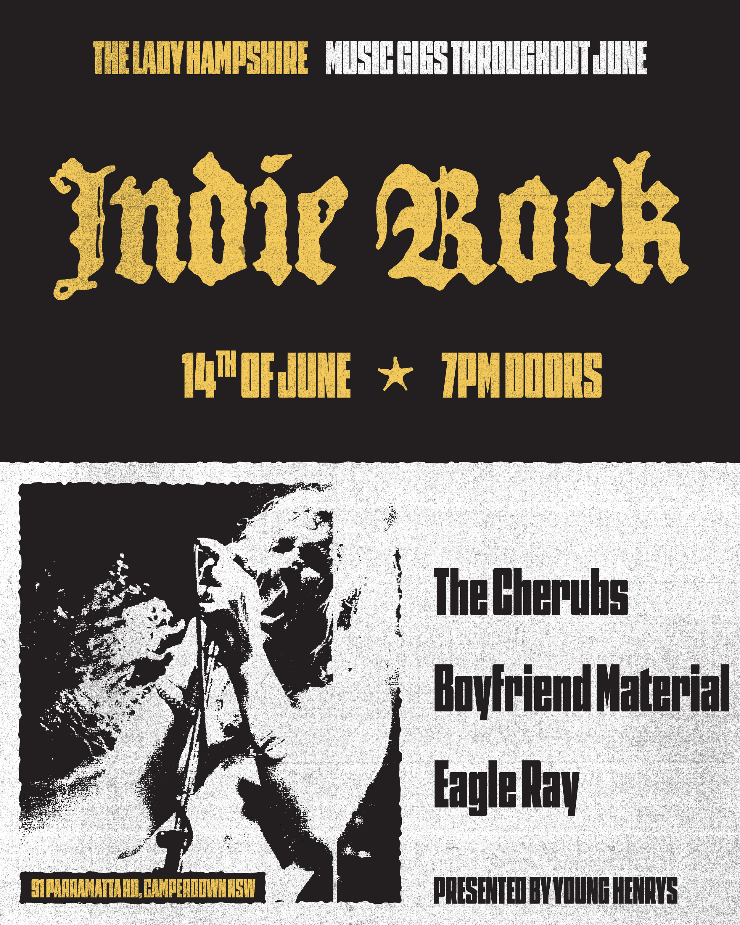 YH PRESENTS: INDIE ROCK