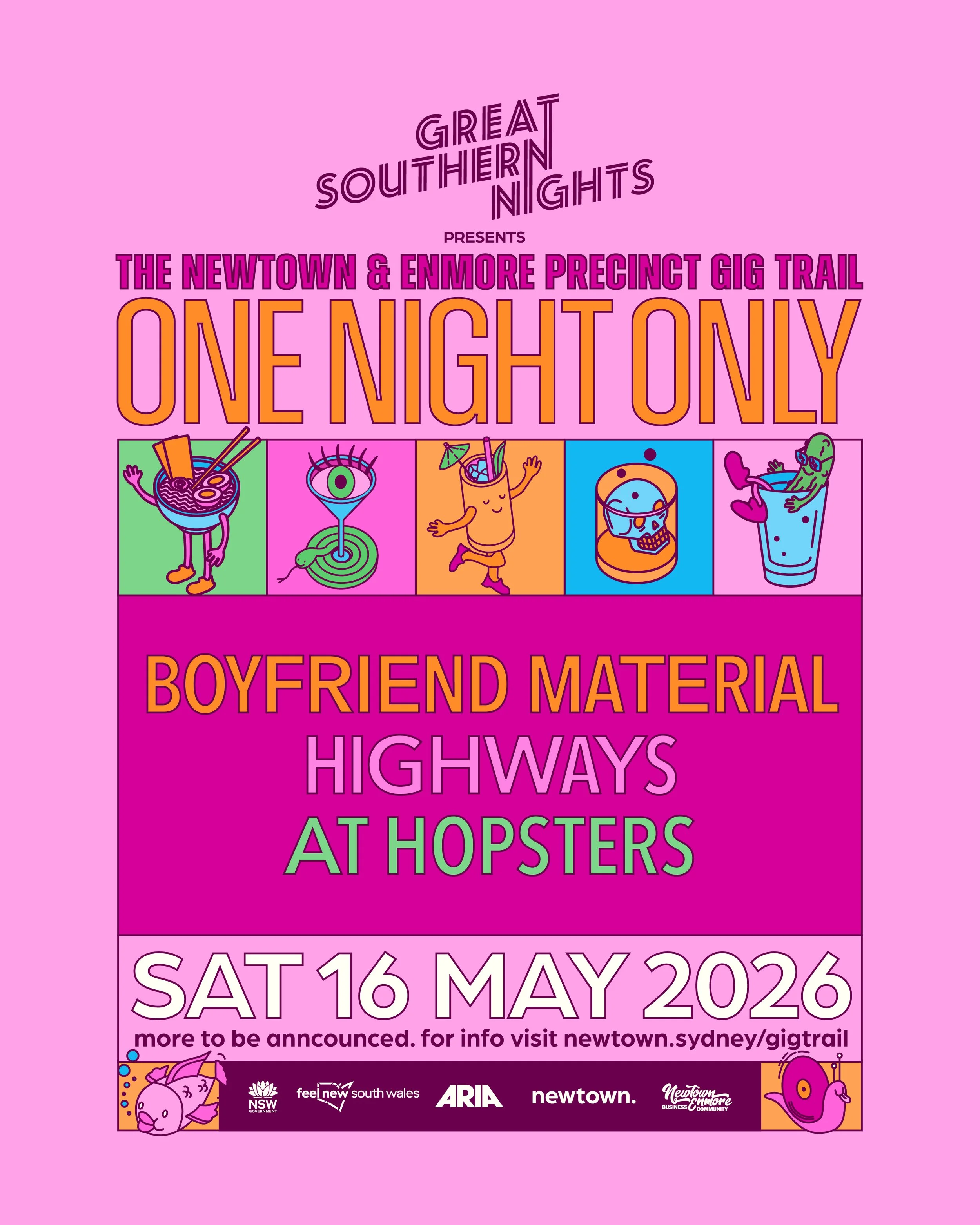 GREAT SOUTHERN NIGHTS: BOYFRIEND MATERIAL &amp; HIGHWAYS