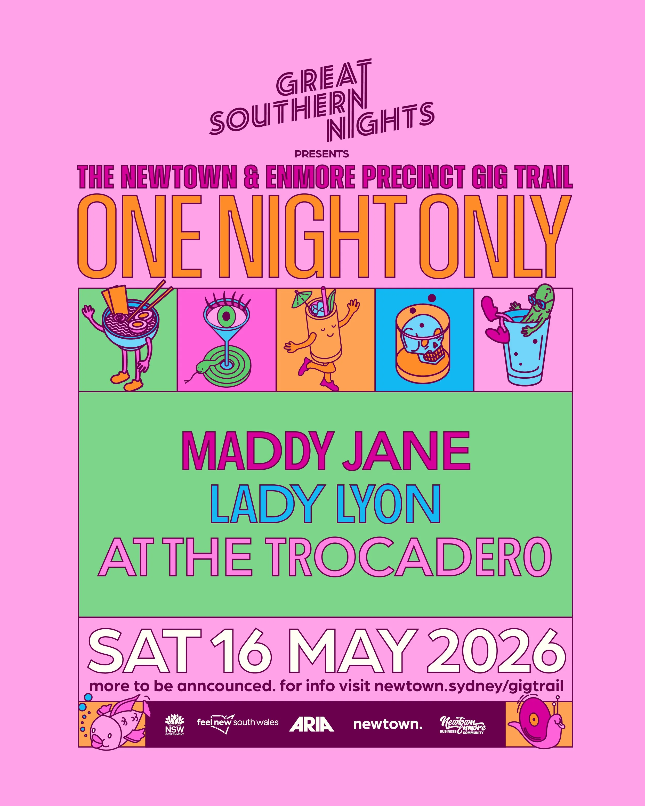 GREAT SOUTHERN NIGHTS: MADDY JANE &amp; LADY LYON