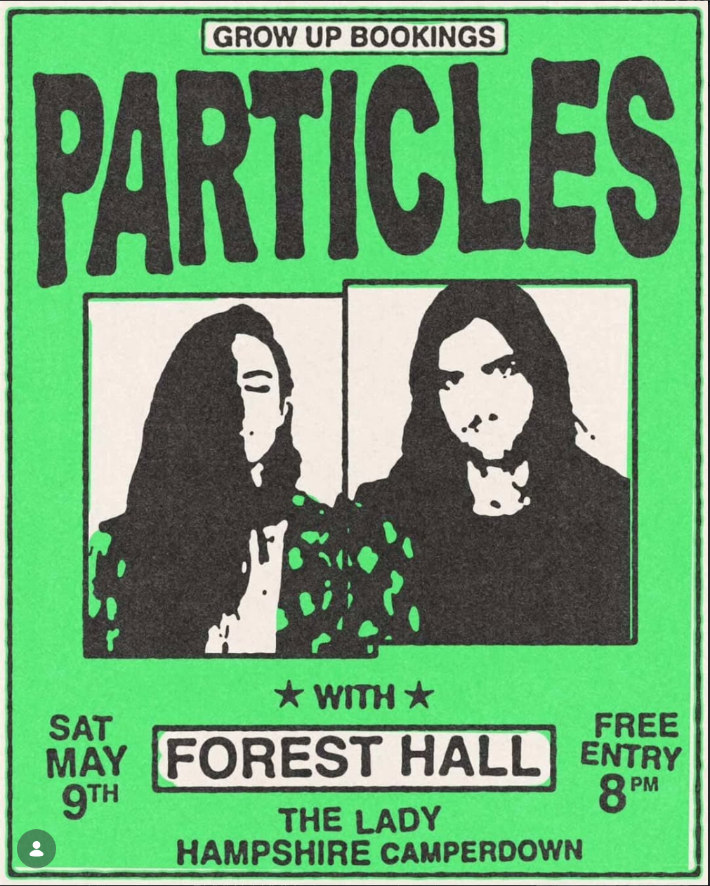 PARTICLES w/ FOREST HALL