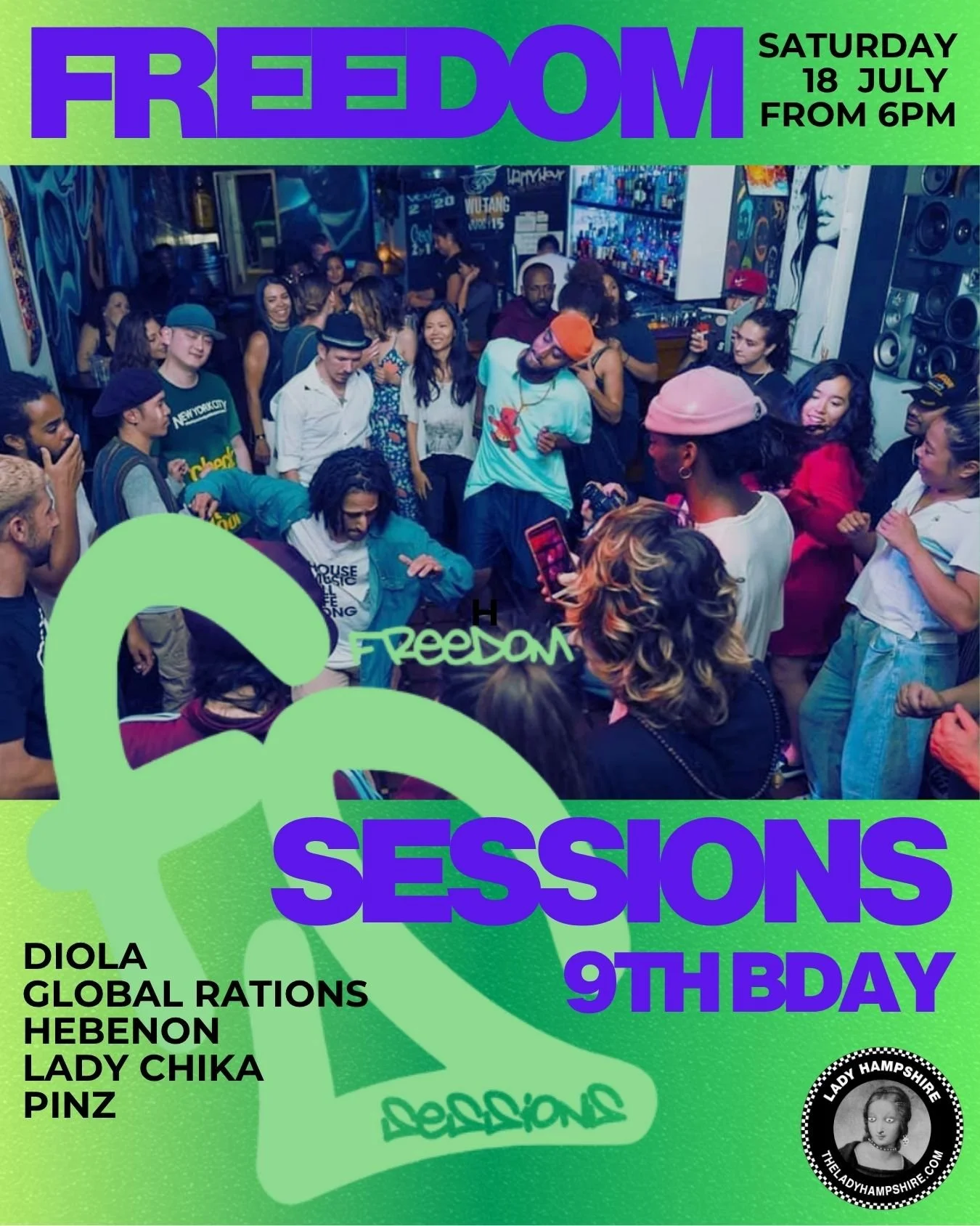 FREEDOM SESSIONS 9th BDAY