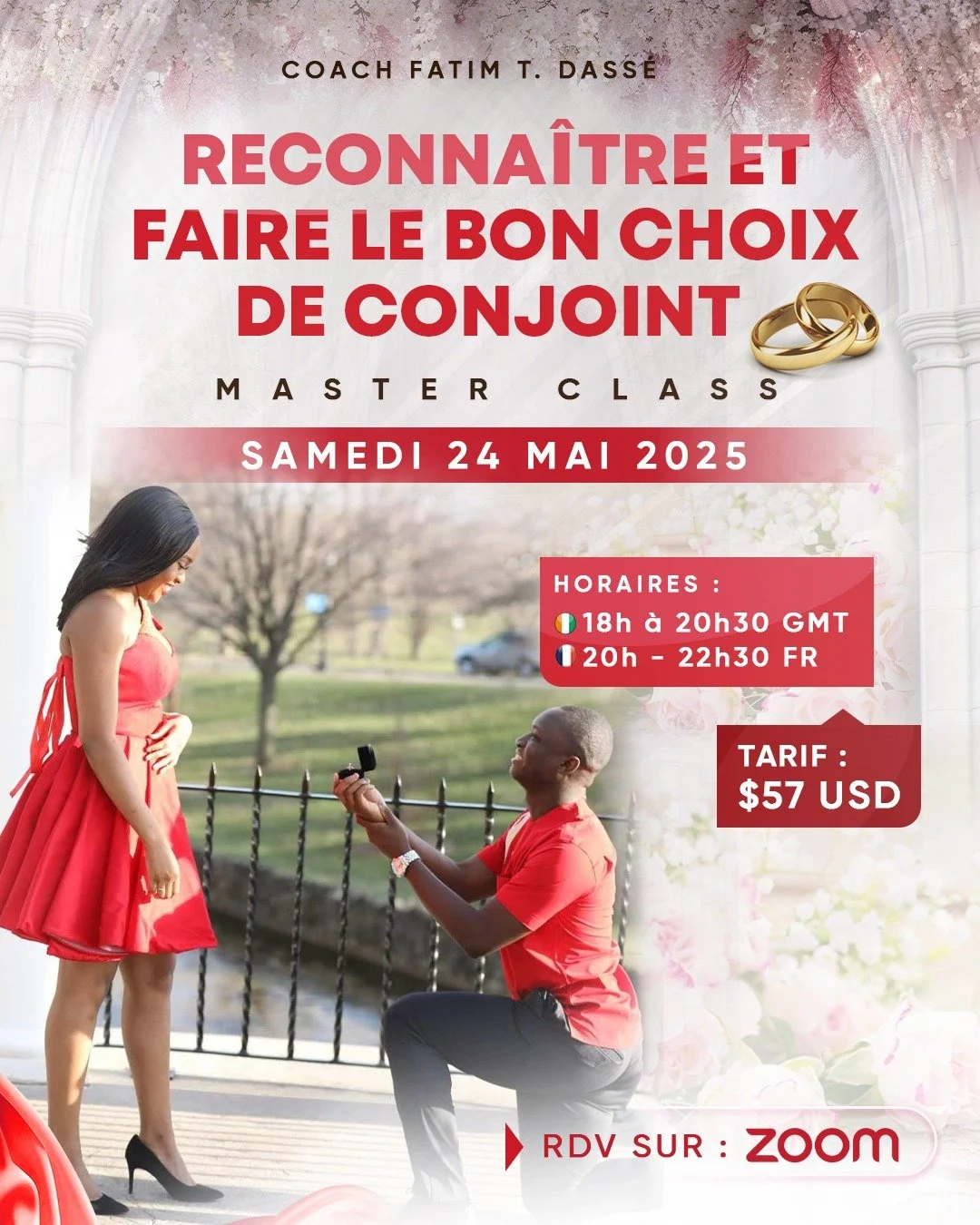 Masterclass - Reconnaître et faire le bon choix du conjoint (replay)