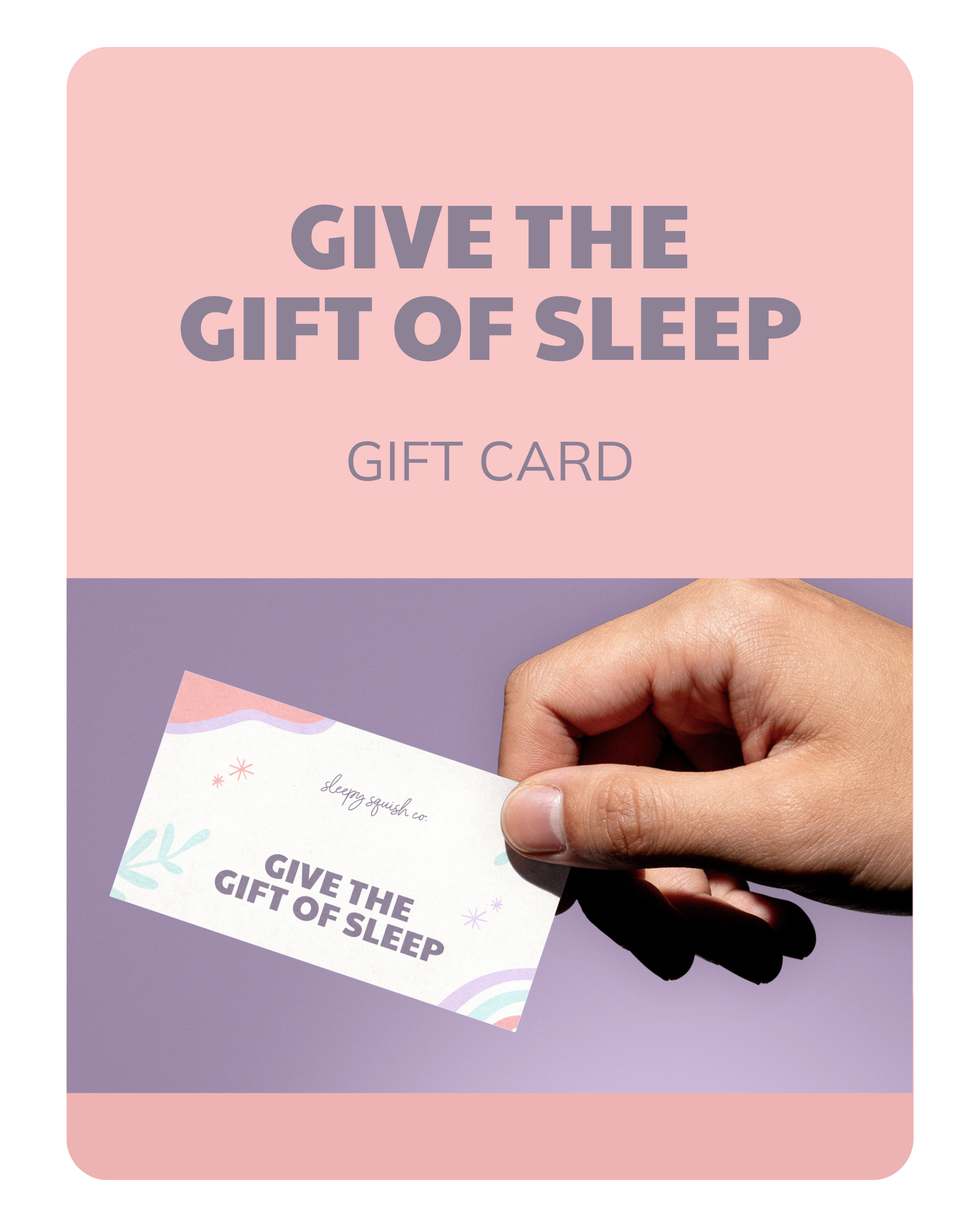 Give the gift of sleep