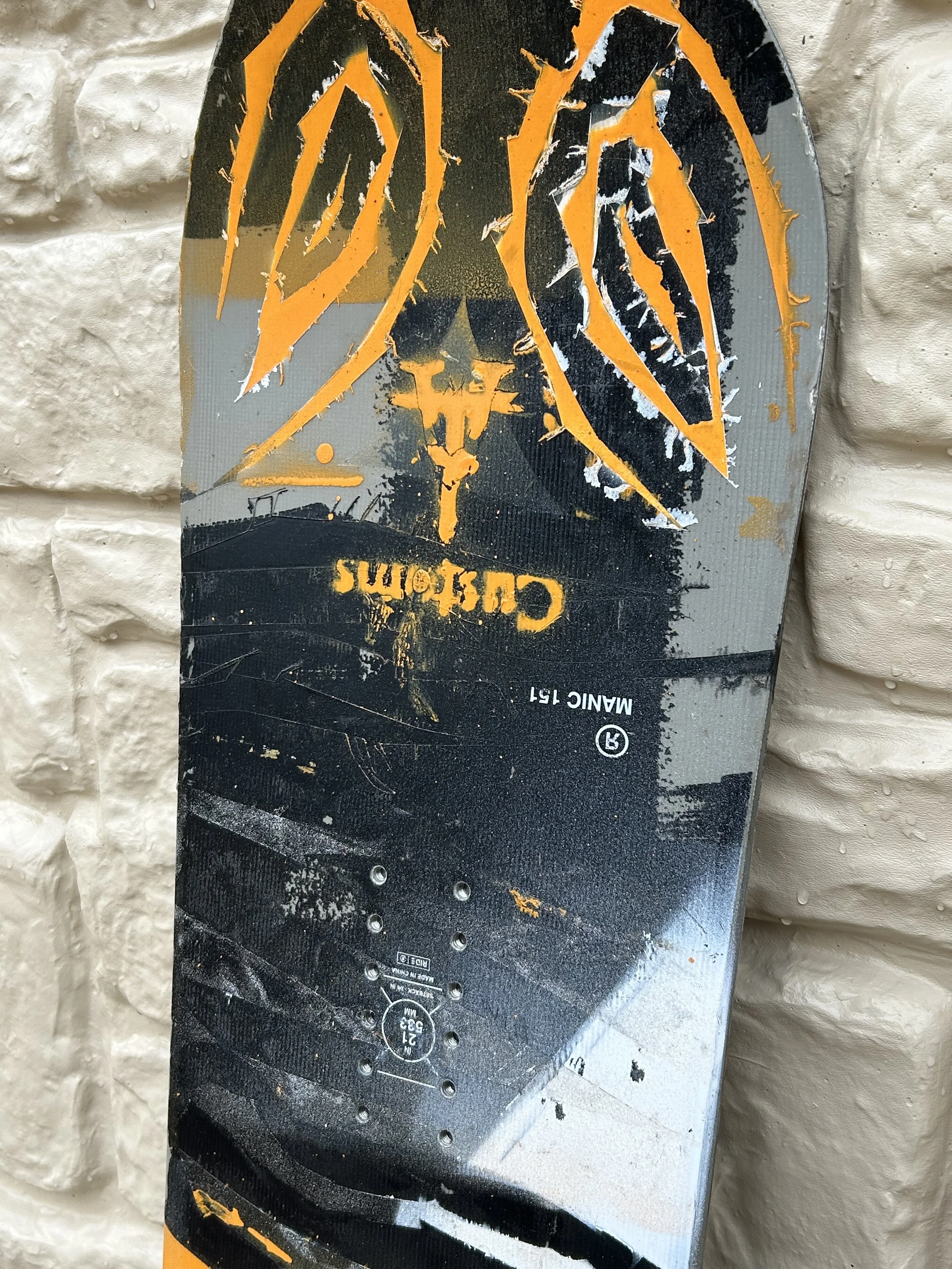 Custom top sheet design (high exposure art)