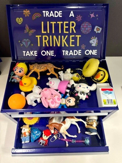 Trade a Litter Trinket