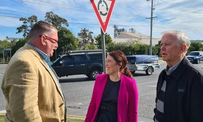 Road safety improvements for Wacol
