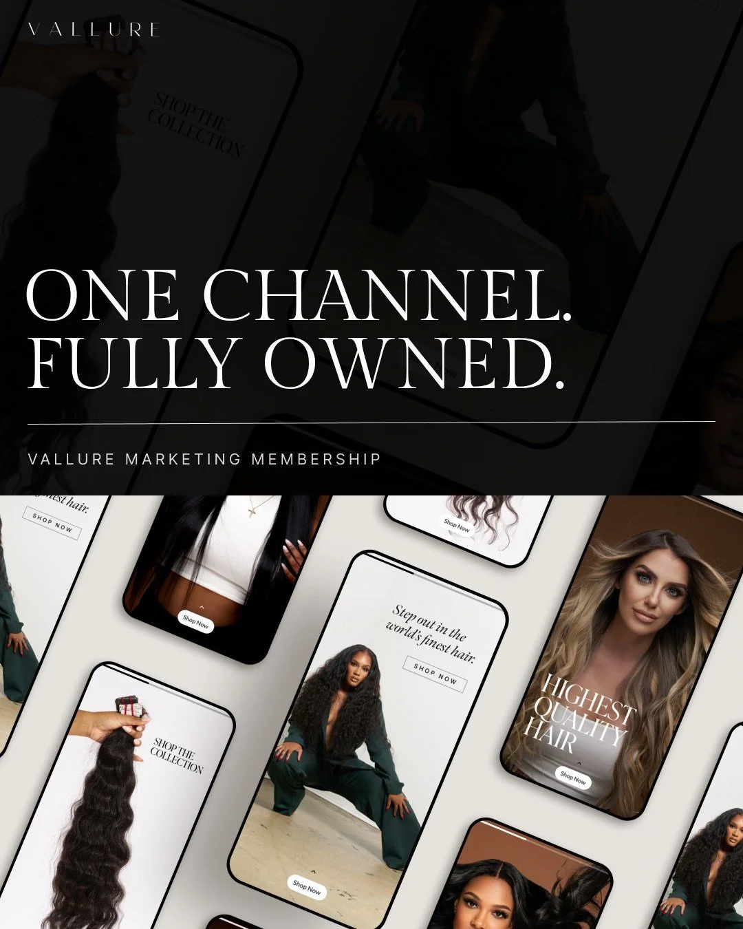 A Vallure membership is a focused engagement built around one defined channel. Strategy, execution, testing, and reporting are all managed by our team every single month, with one clear objective: consistent improvement over time so that your investm