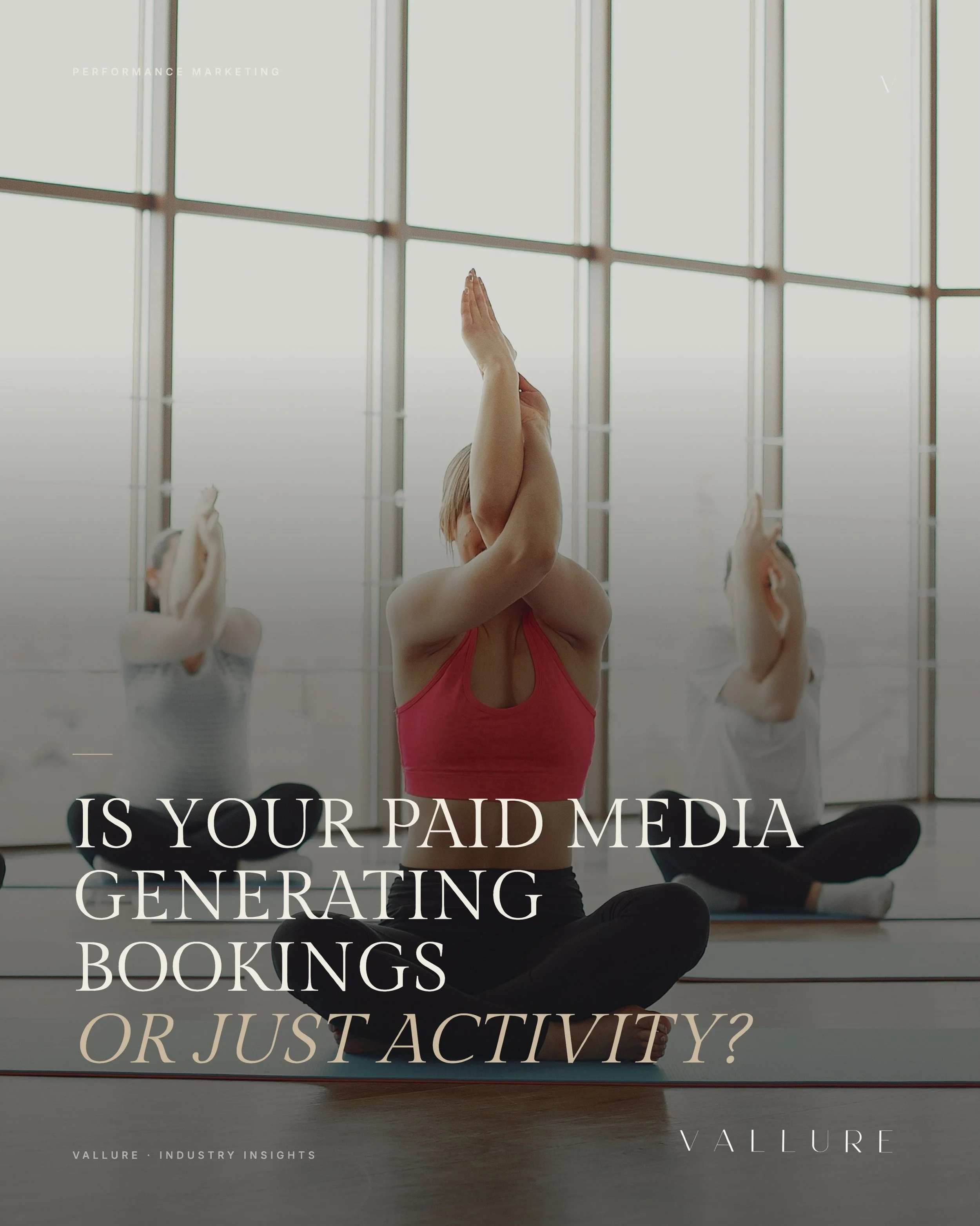 There is a meaningful difference between paid media that generates activity and paid media that generates revenue.

Most growing aesthetic and wellness brands are optimizing toward the wrong metrics and wondering why the spend is not compounding.

Wh