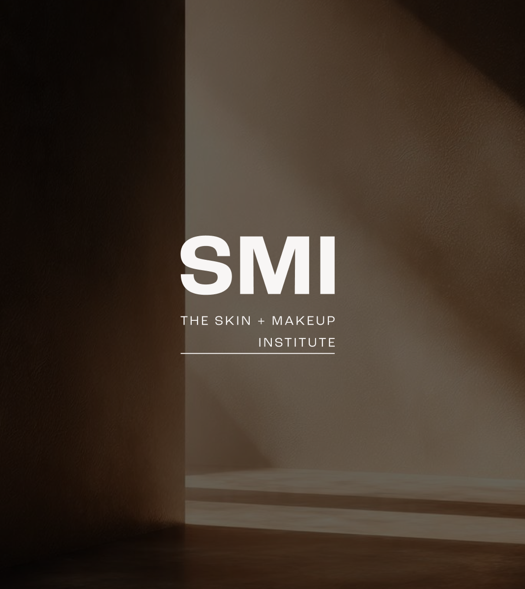 Cover for The Skin + Makeup Institute featuring soft beige and brown tones.