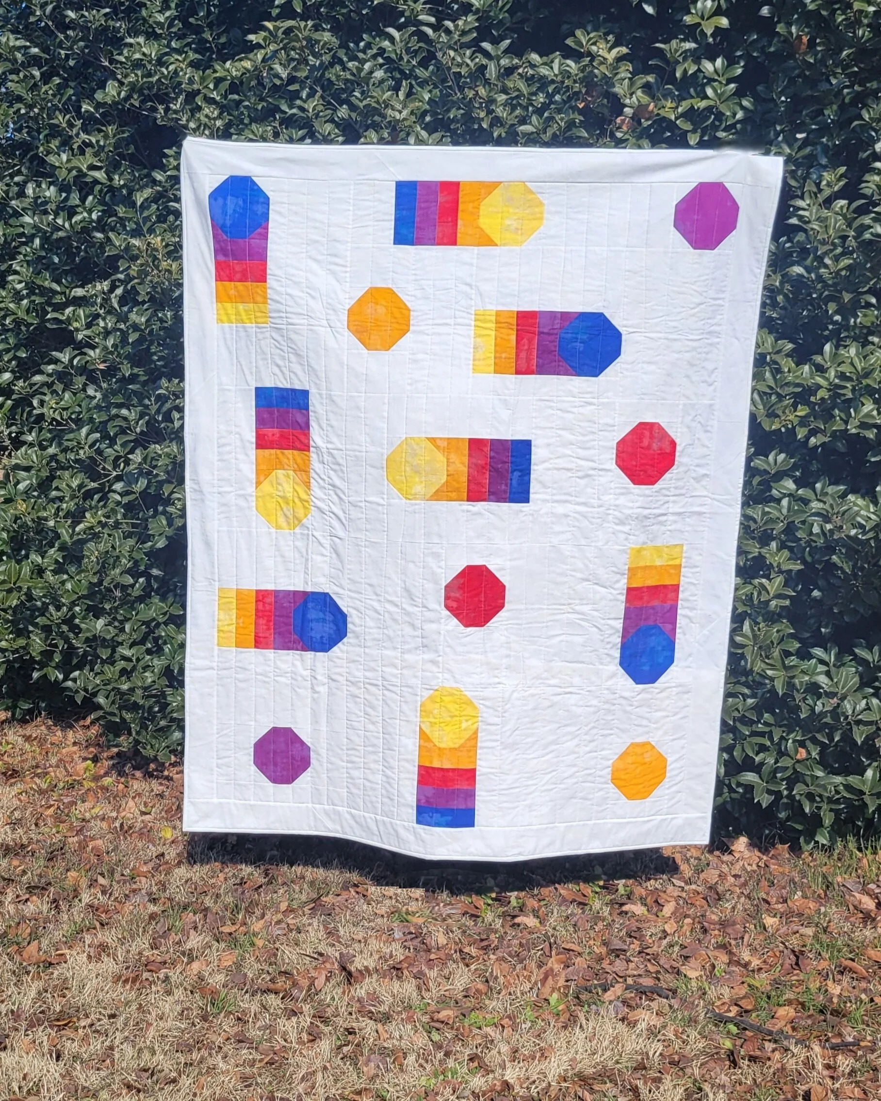 Dreamscape – Modern Quilt Pattern – Beginner Friendly – 56” x 68” – Featured in Make Modern – PDF
