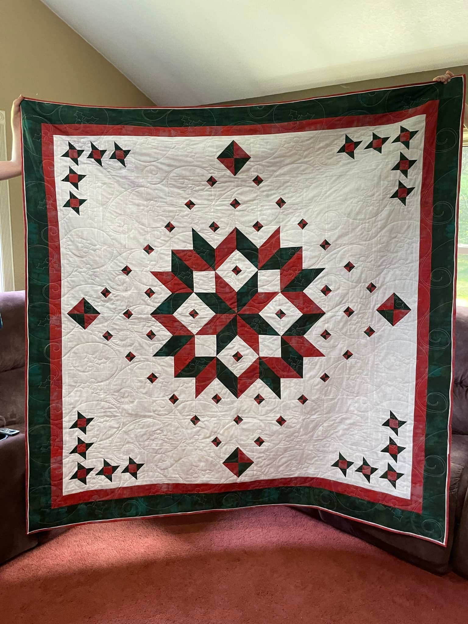 Sarah's Quilt Along Snowflake