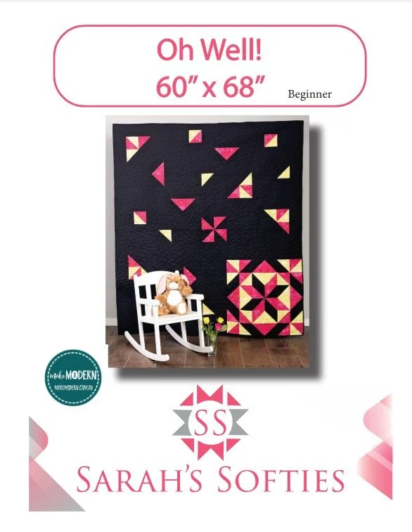 Oh well quilt from Make Modern Sarah's Softies