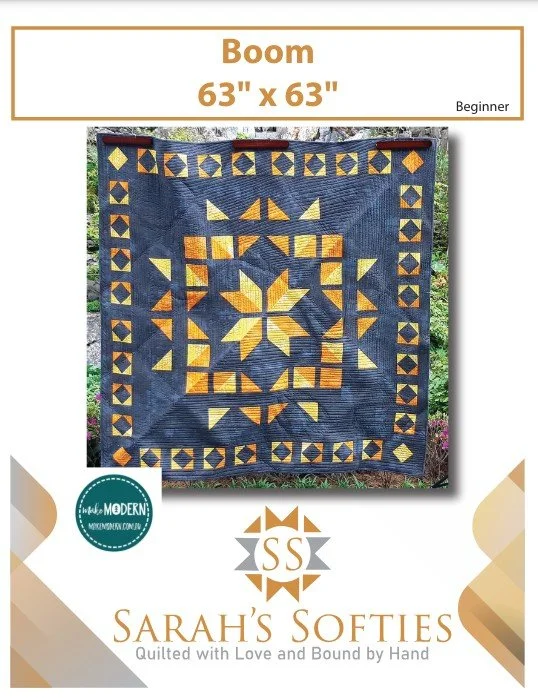 Boom Quilt Make Modern Sarah's Softies