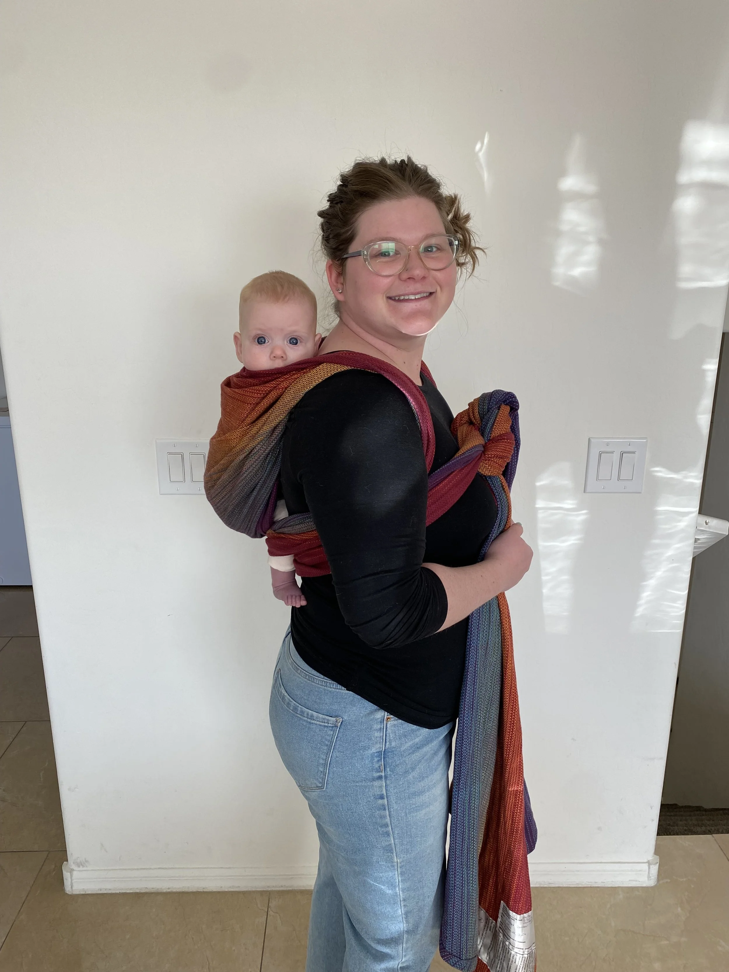 Back Carrying in a Woven Wrap